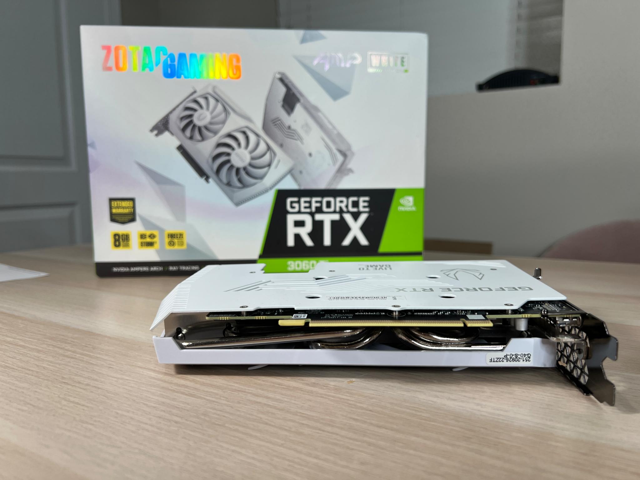 ZOTAC 3060 TI AMP White Edition