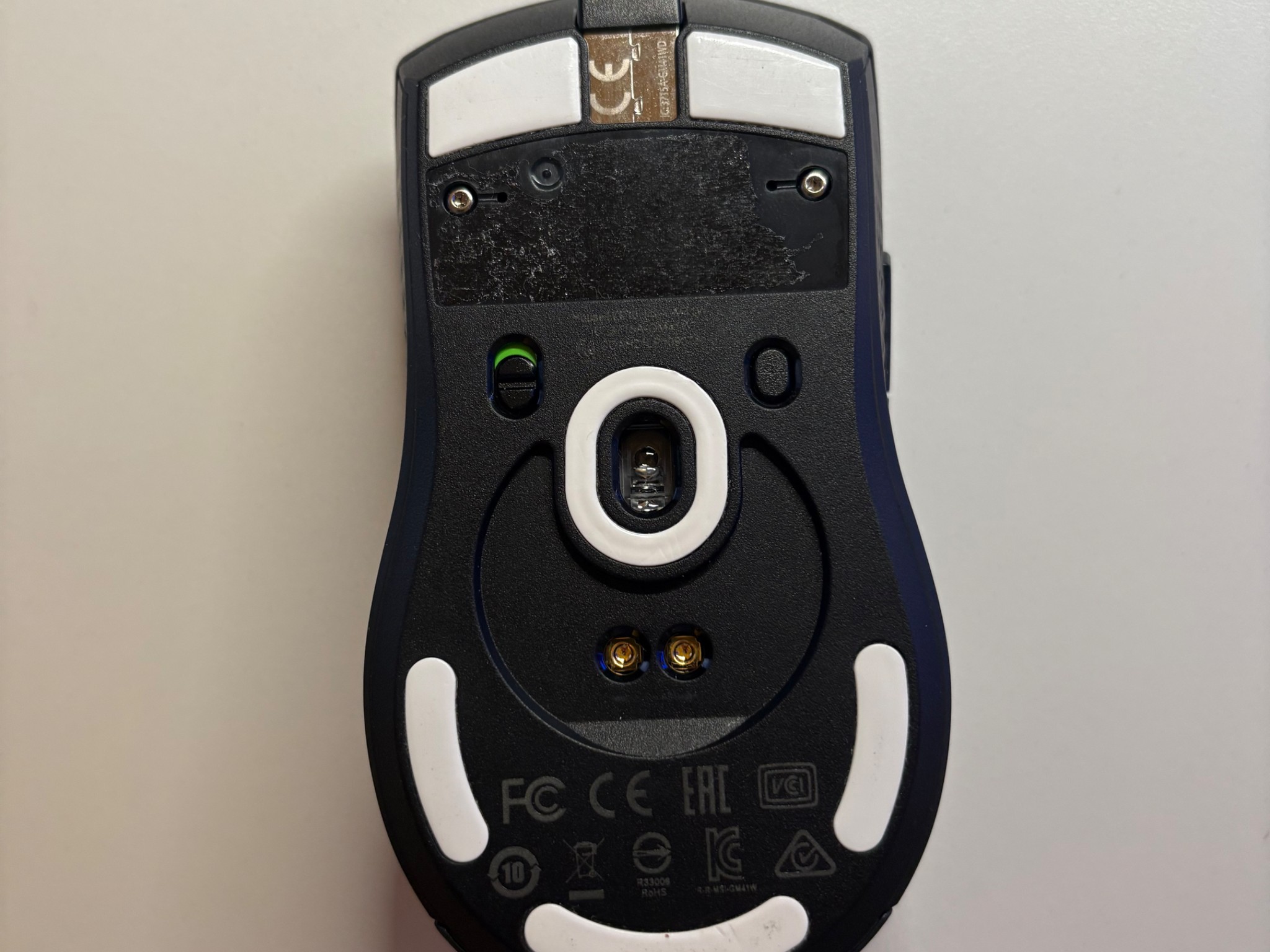 MSI Clutch GM41 Lightweight Wireless RGB Gaming Mouse - Black