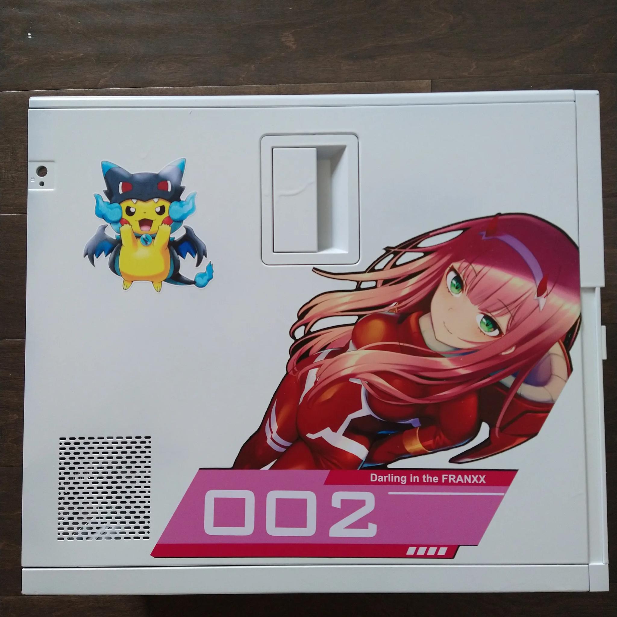 Zero Two (DARLING in the FRANXX) Budget Gaming PC (i5-2400 + RX 580) - 8GB Ram - 496 GB SSD