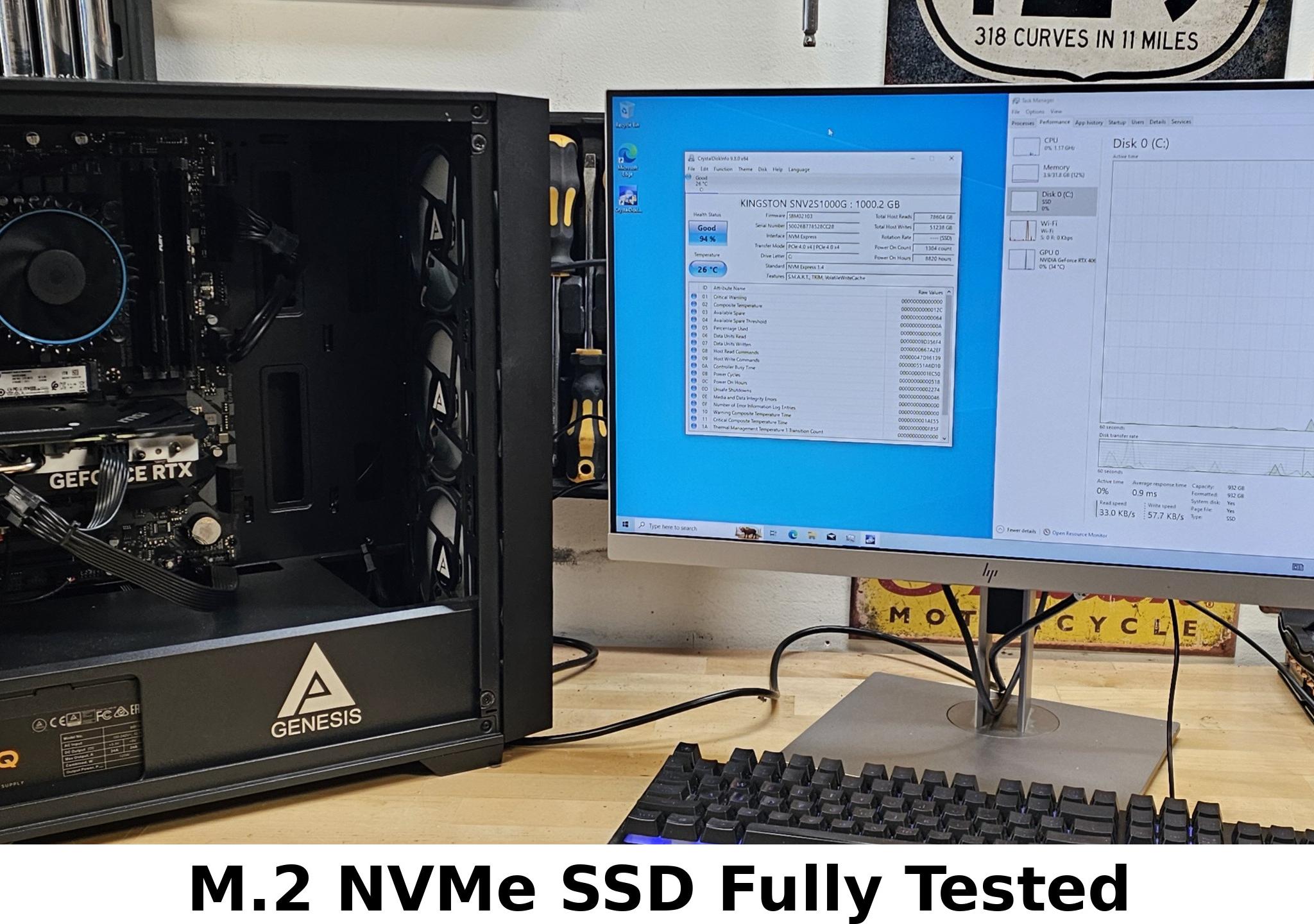 1TB NVMe M.2 SSD Gen4 PCIe 4.0 Kingston NV2