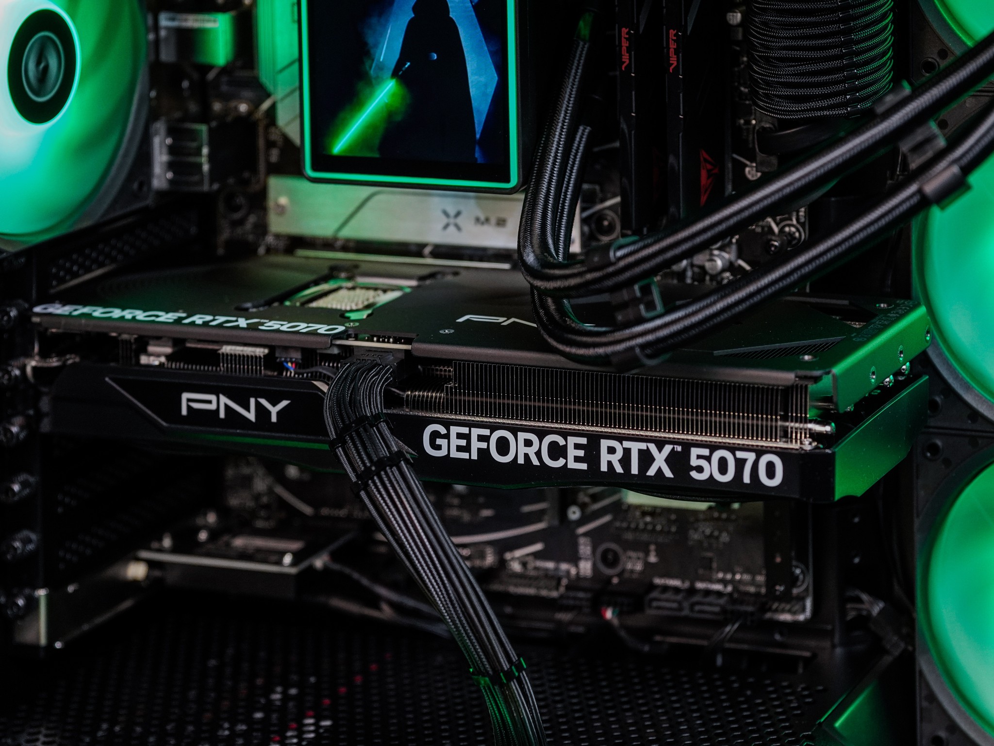 Jedi | RTX 5070 + Ryzen 9 7900X | 32GB DDR5 | 1TB Gen 4 NVMe | Lian Li V100R Custom Gaming PC