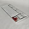 Logitech G915 TKL LIGHTSPEED Wireless RGB Mechanical Gaming Keyboard (Tactile) - White/Silver