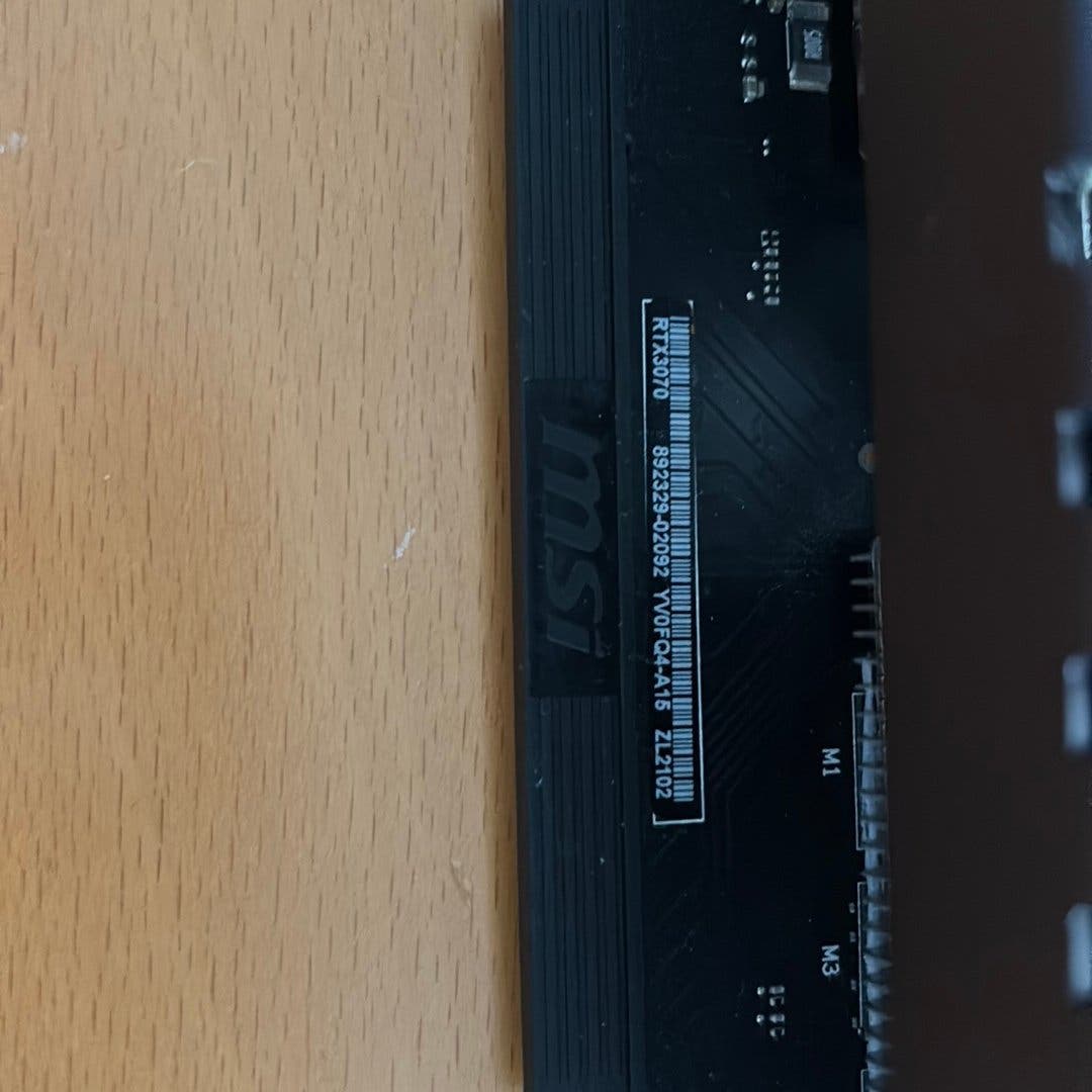 ASUS TUF GAMING GeForce RTX 3070 Excellent Condition