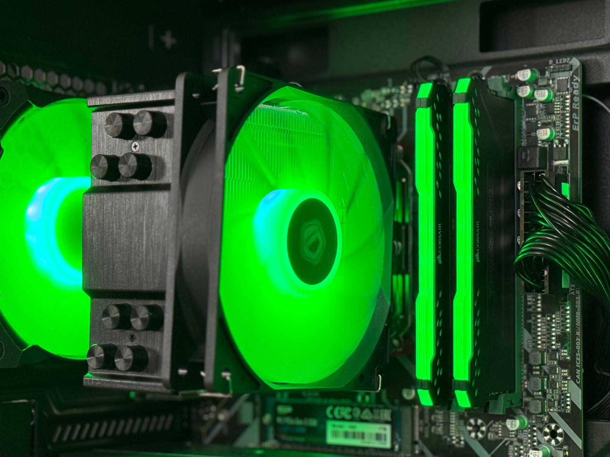 ♻️MIST-Z| RTX 3060 Ti, Ryzen 5 5500, 32GB DDR4 RAM, 1TB NVME w/ WIFI + BT