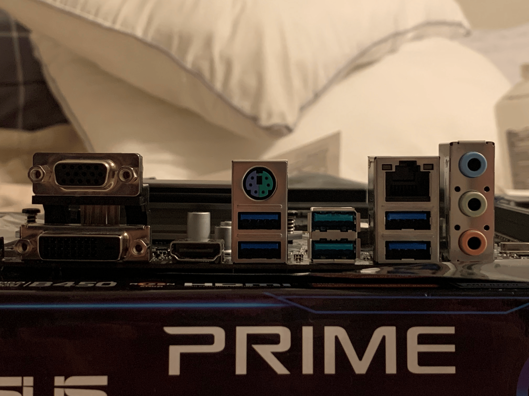 ASUS PRIME B450-A II Micro-ATX Motherboard(IO included) 