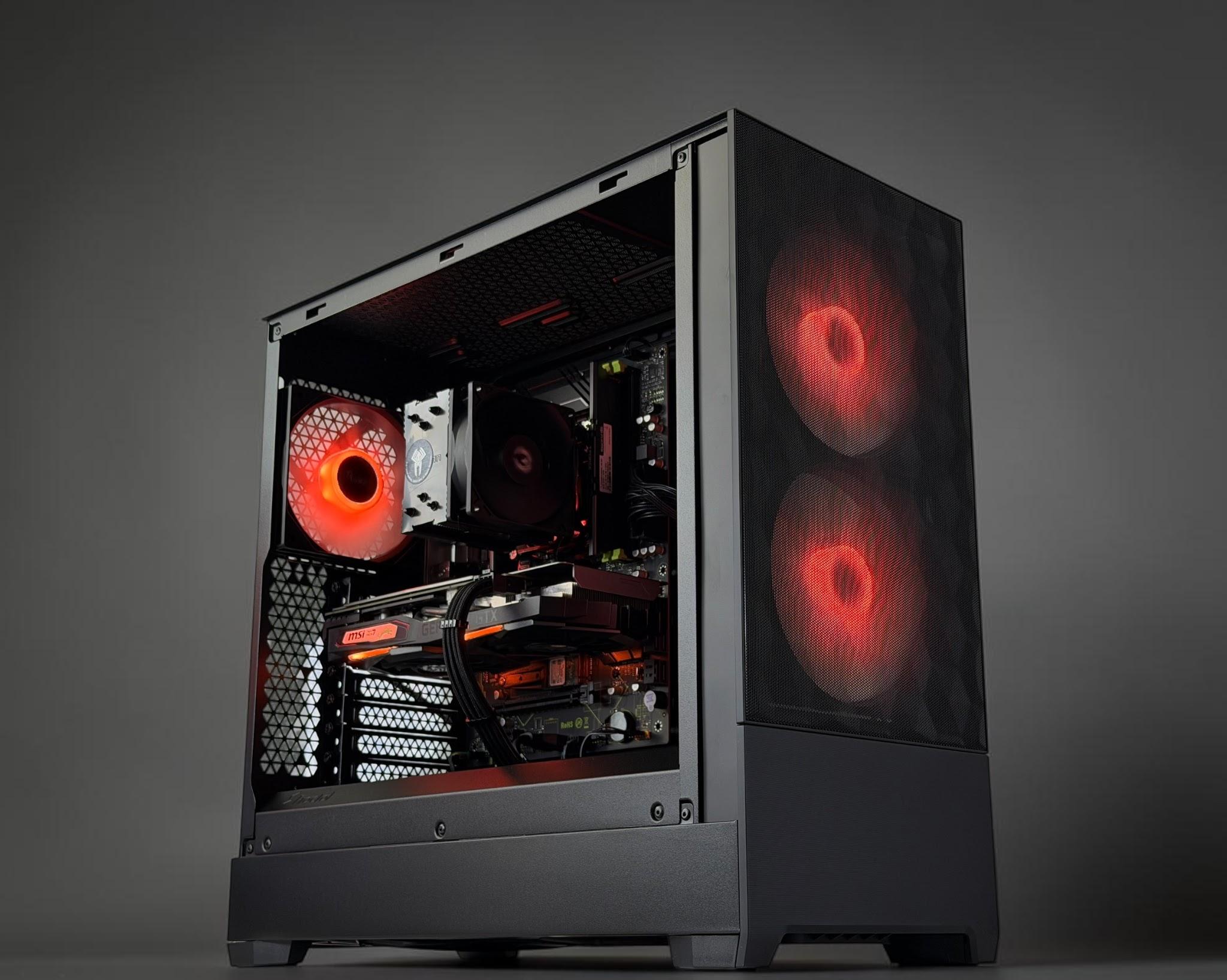 🖤🦍1080P Gaming PC◼️Nvidia GTX 1660 Super◼️Intel i7 5930K◼️16GB DDR4◼️512GB SSD