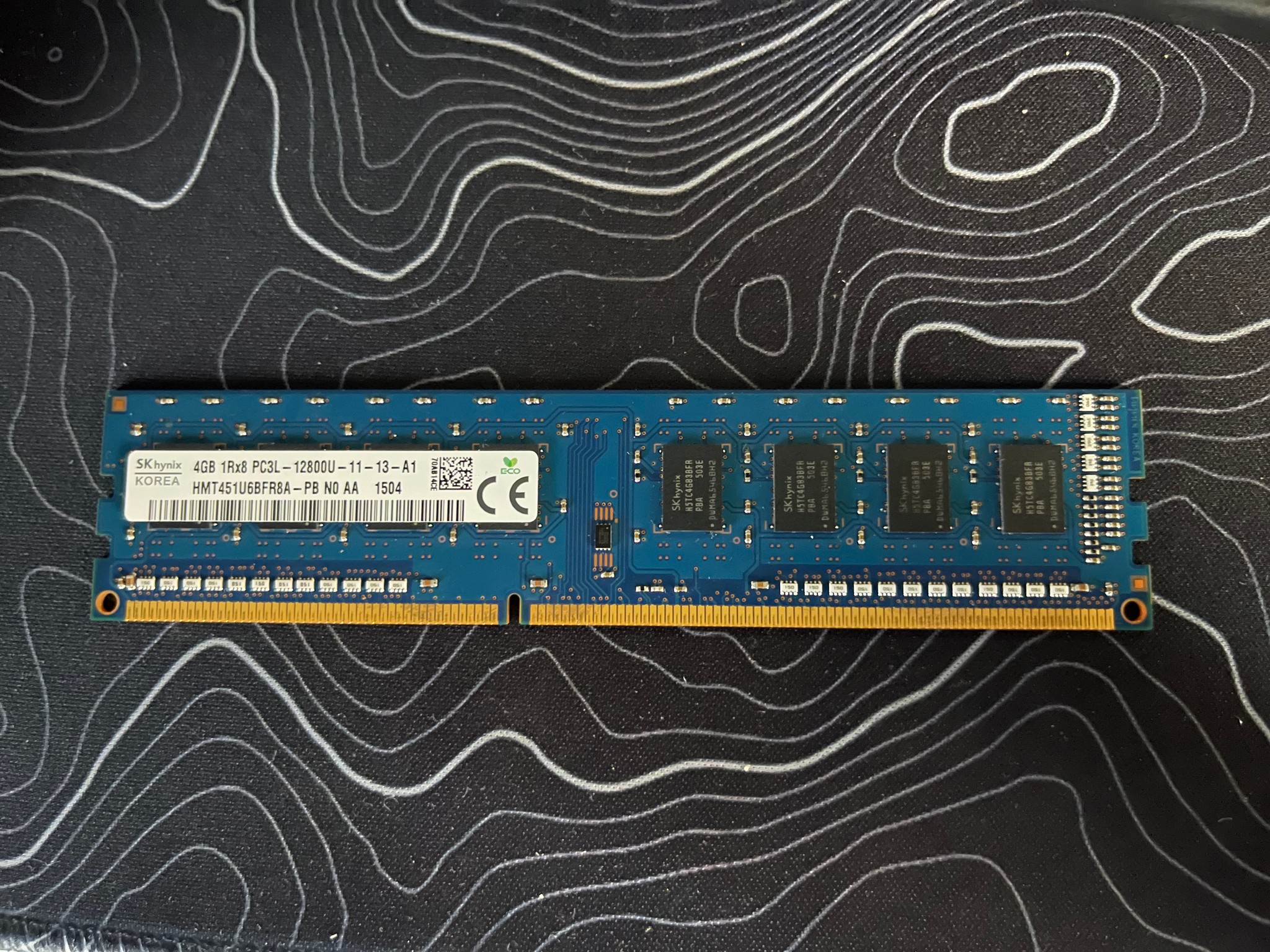 4Gb DDR3 1600 MHz
