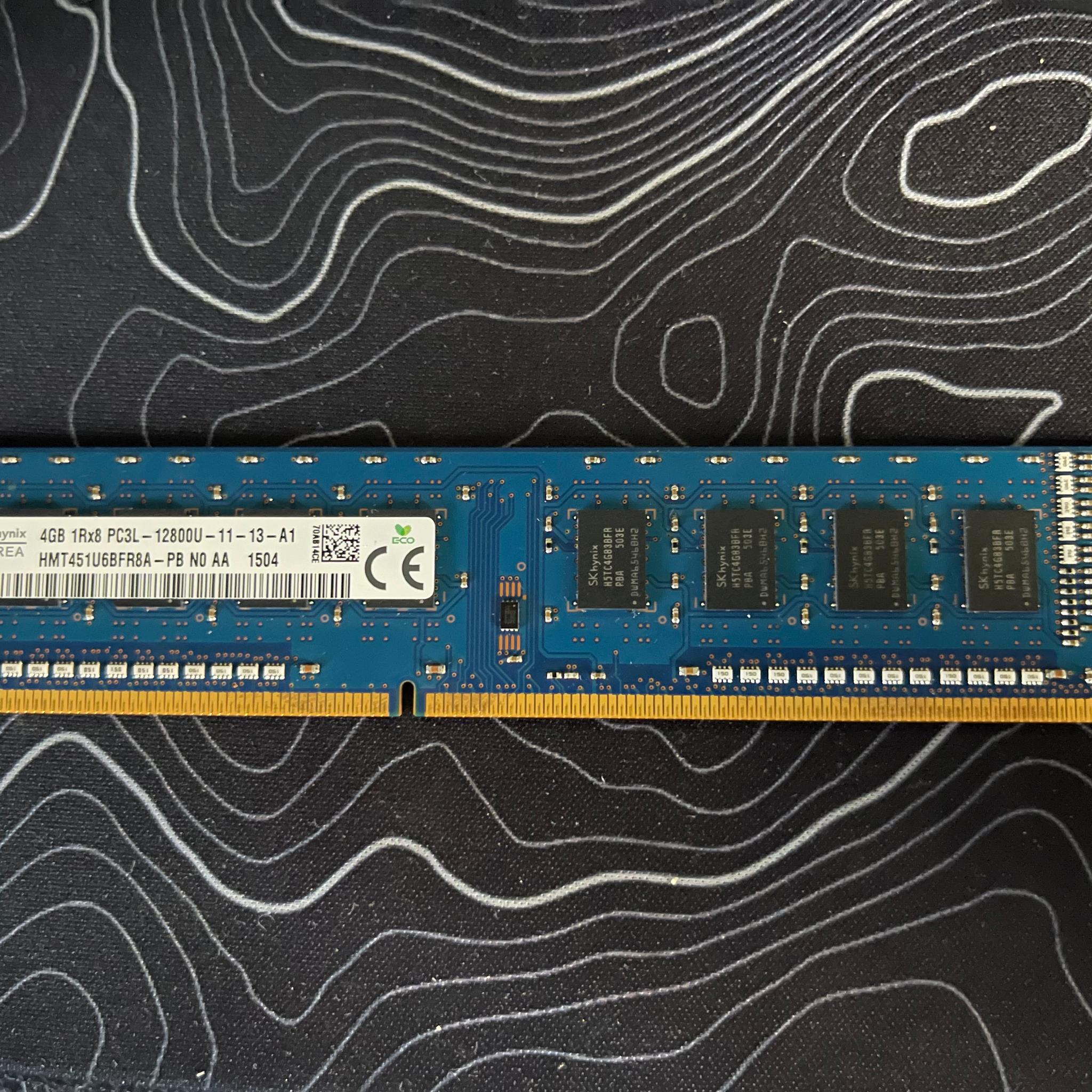 4Gb DDR3 1600 MHz