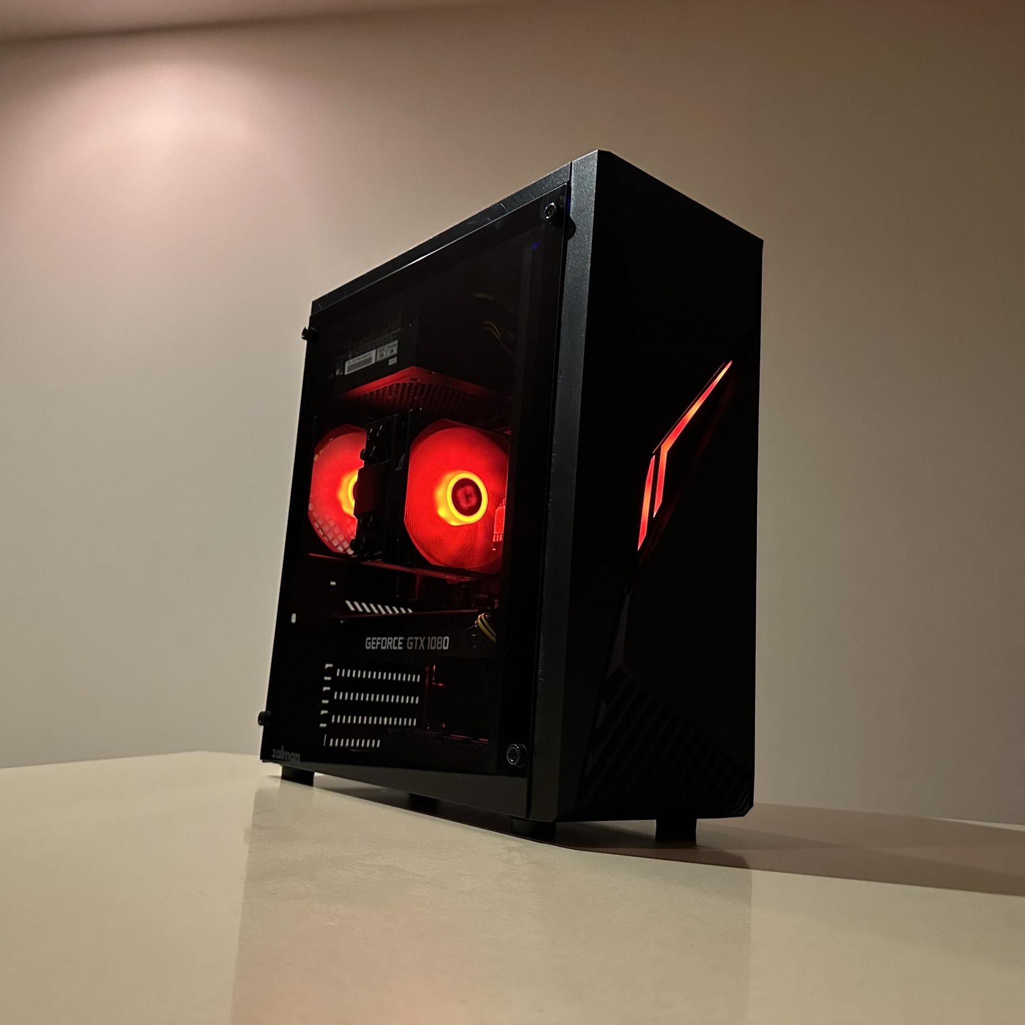 Gaming PC – Intel Core i7-6700K | Lenovo NVIDIA GeForce GTX 1080 | 16GB RAM | 1TB SSD | Win11