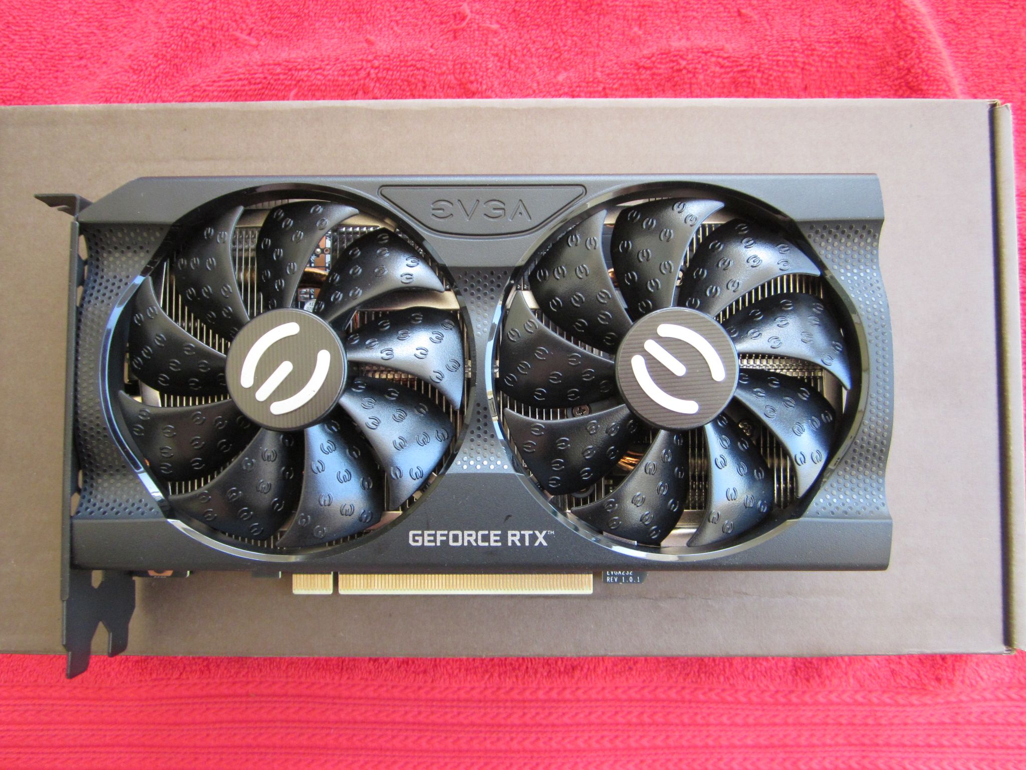 EVGA GeForce RTX 3050 XC GAMING, 8GB GDDR6, Metal Backplate, 08G-P5-3553-RX