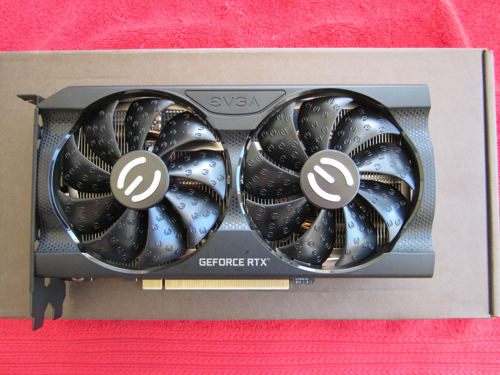 EVGA GeForce RTX 3050 XC GAMING, 8GB GDDR6, Metal Backplate, 08G-P5-3553-RX