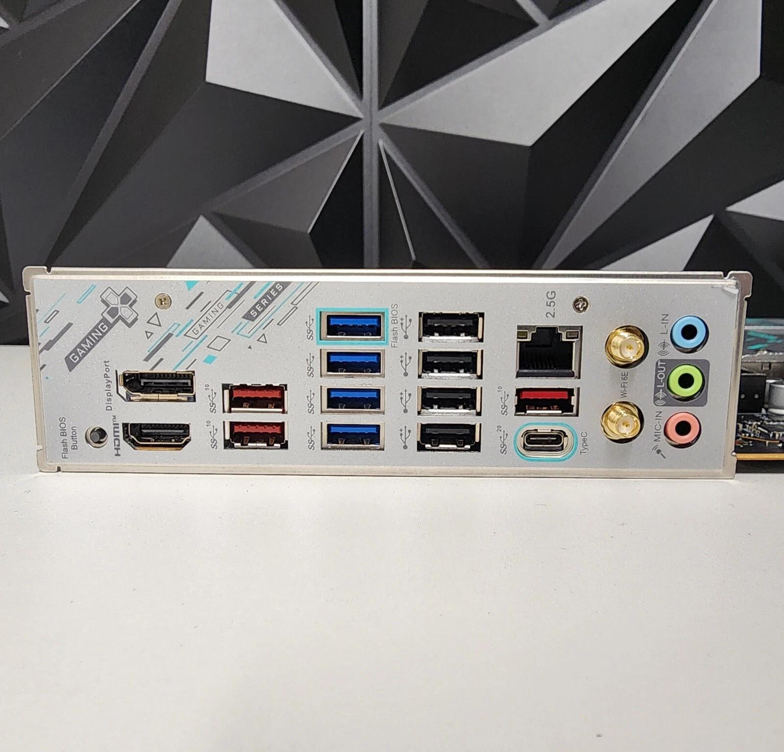 UPDATED BIOS MSI X670E GAMING PLUS WIFI AM5 DDR5 ATX Motherboard