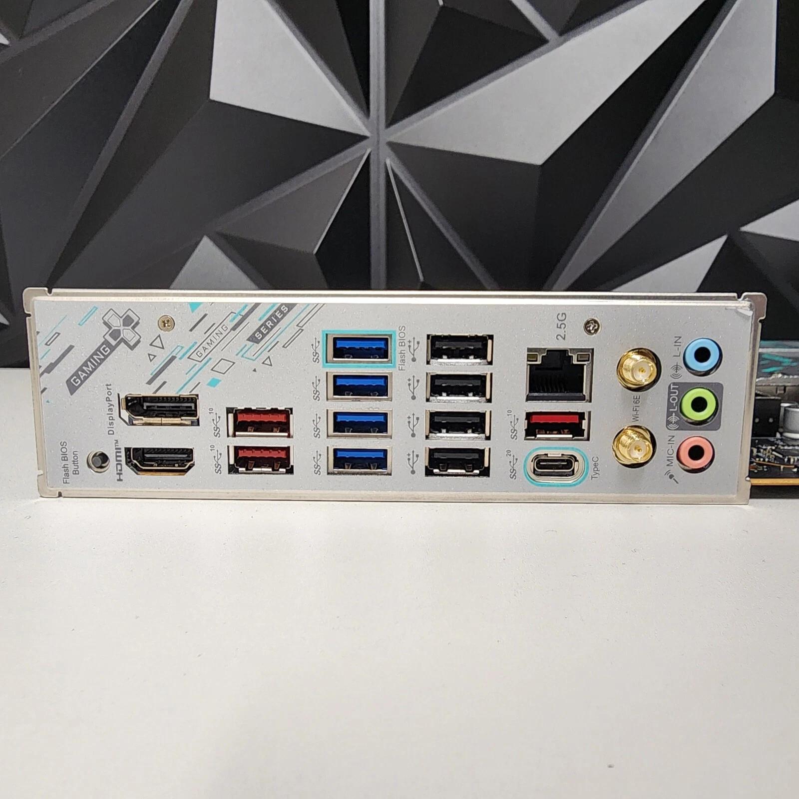 UPDATED BIOS MSI X670E GAMING PLUS WIFI AM5 DDR5 ATX Motherboard