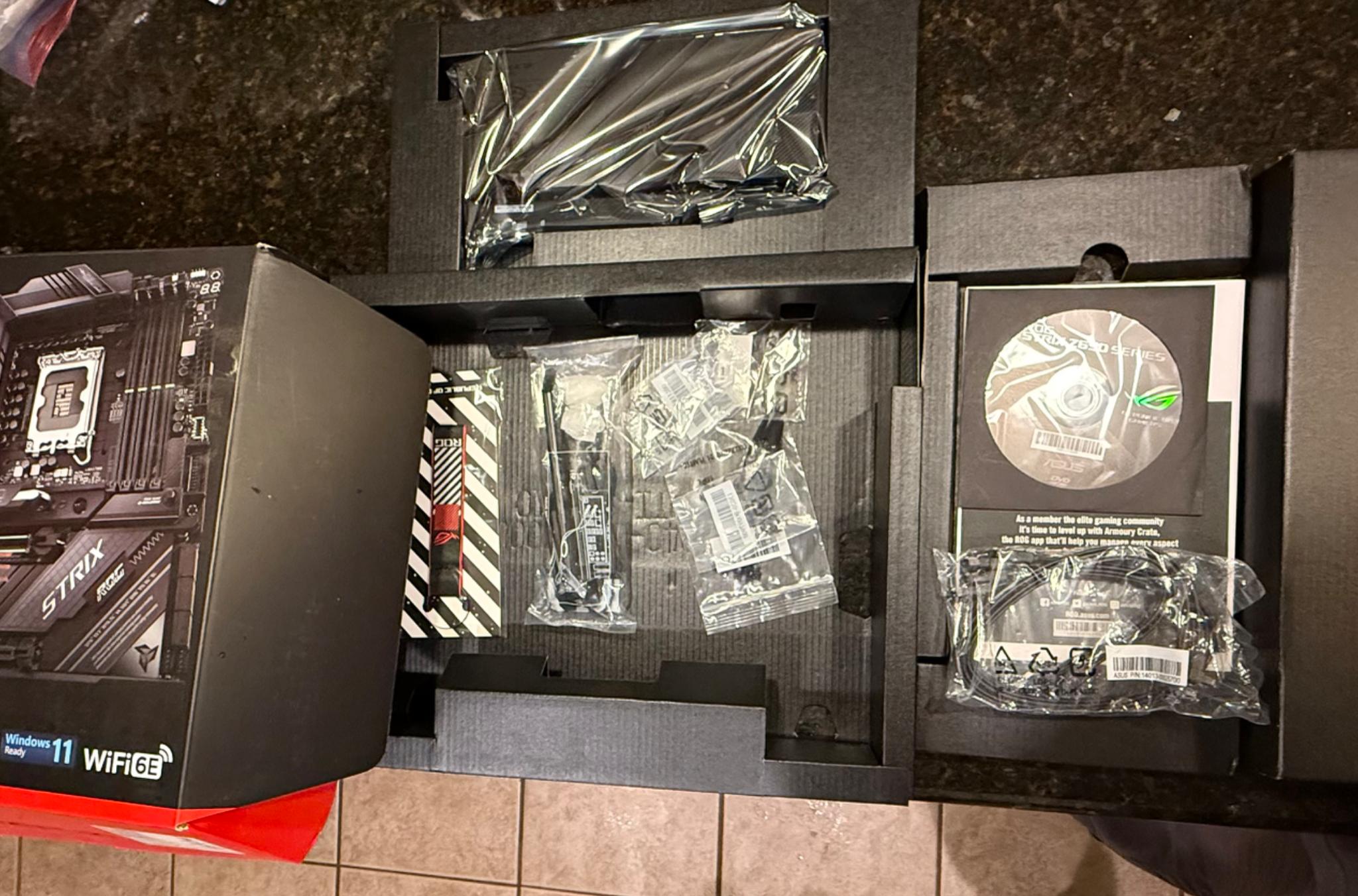 INTEL I9 12900K/ASUS Z690 E GAMING WIFI BUNDLE