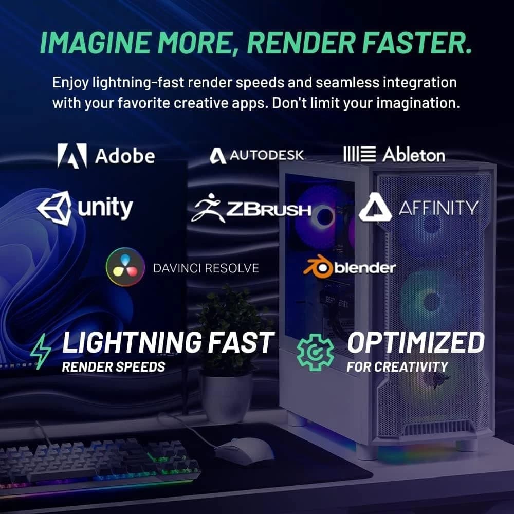 NEW & MUST GO SKYTECH ARCHANGEL Gaming PC |RYZEN 5 5500| RTX 3050|1TB SSD|16GB|