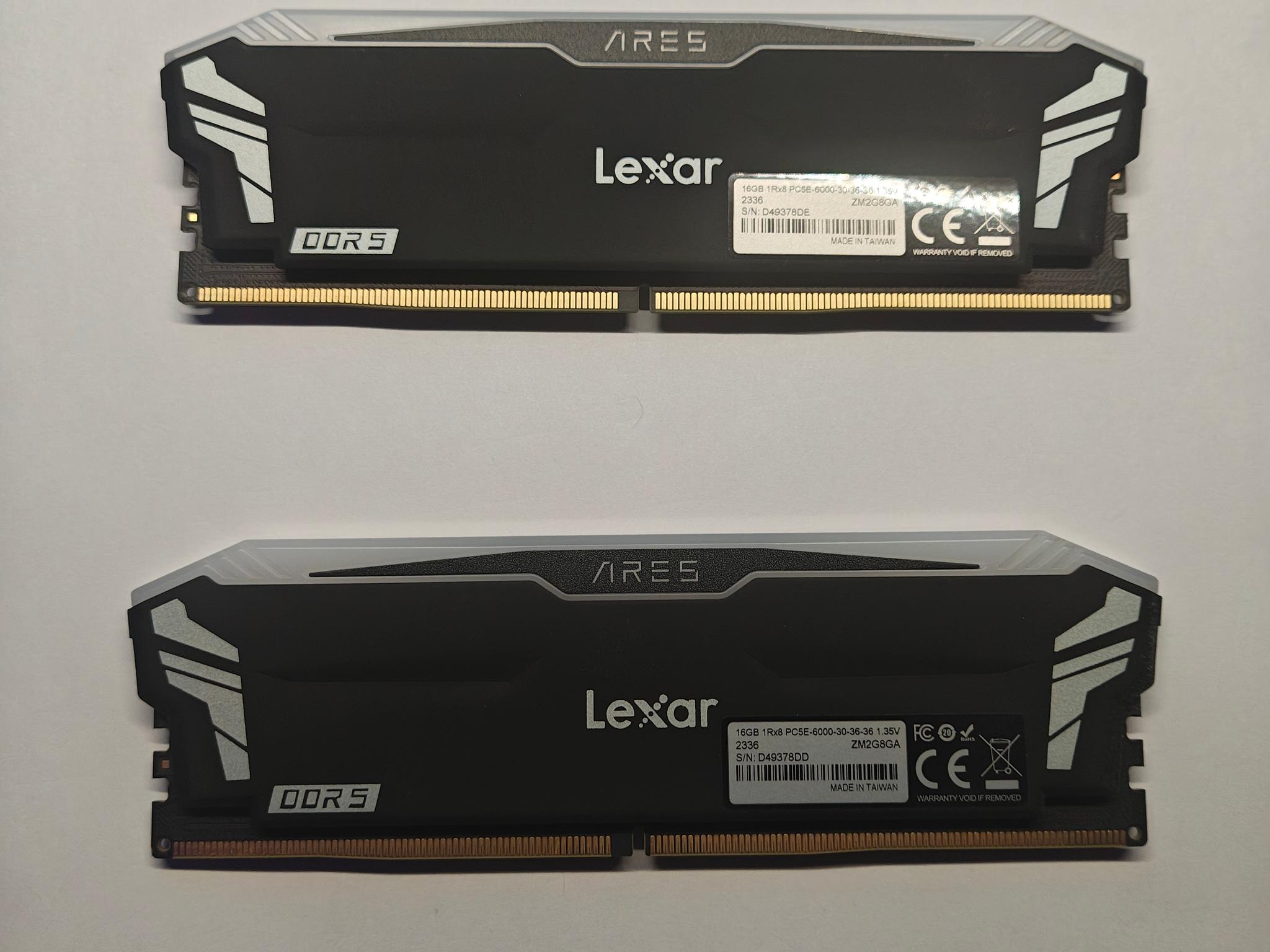 Lexar Ares RGB DDR5 32GB DDR5-6000 (2x16GB) - Image 2