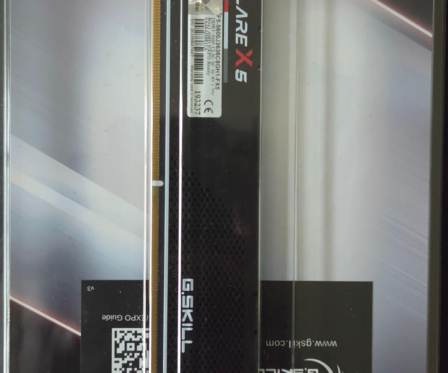 G.Skill Flare X5 16GB DDR5-5600 (1x16GB) - Image 1