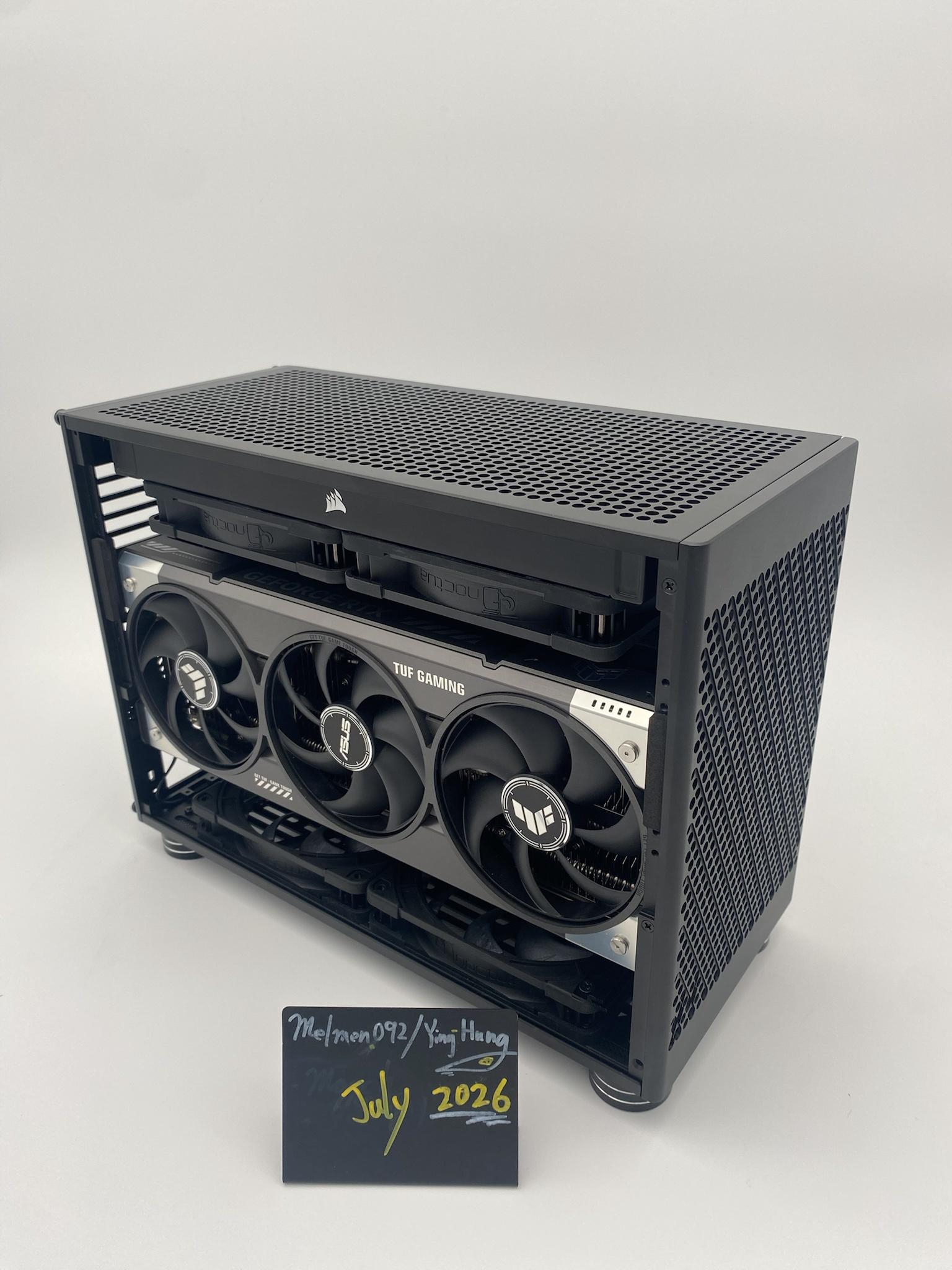 "Project Obsidian Nano" | 9800X3D | 5080 TUF | 64GB DDR5 | 2TB Nvme |