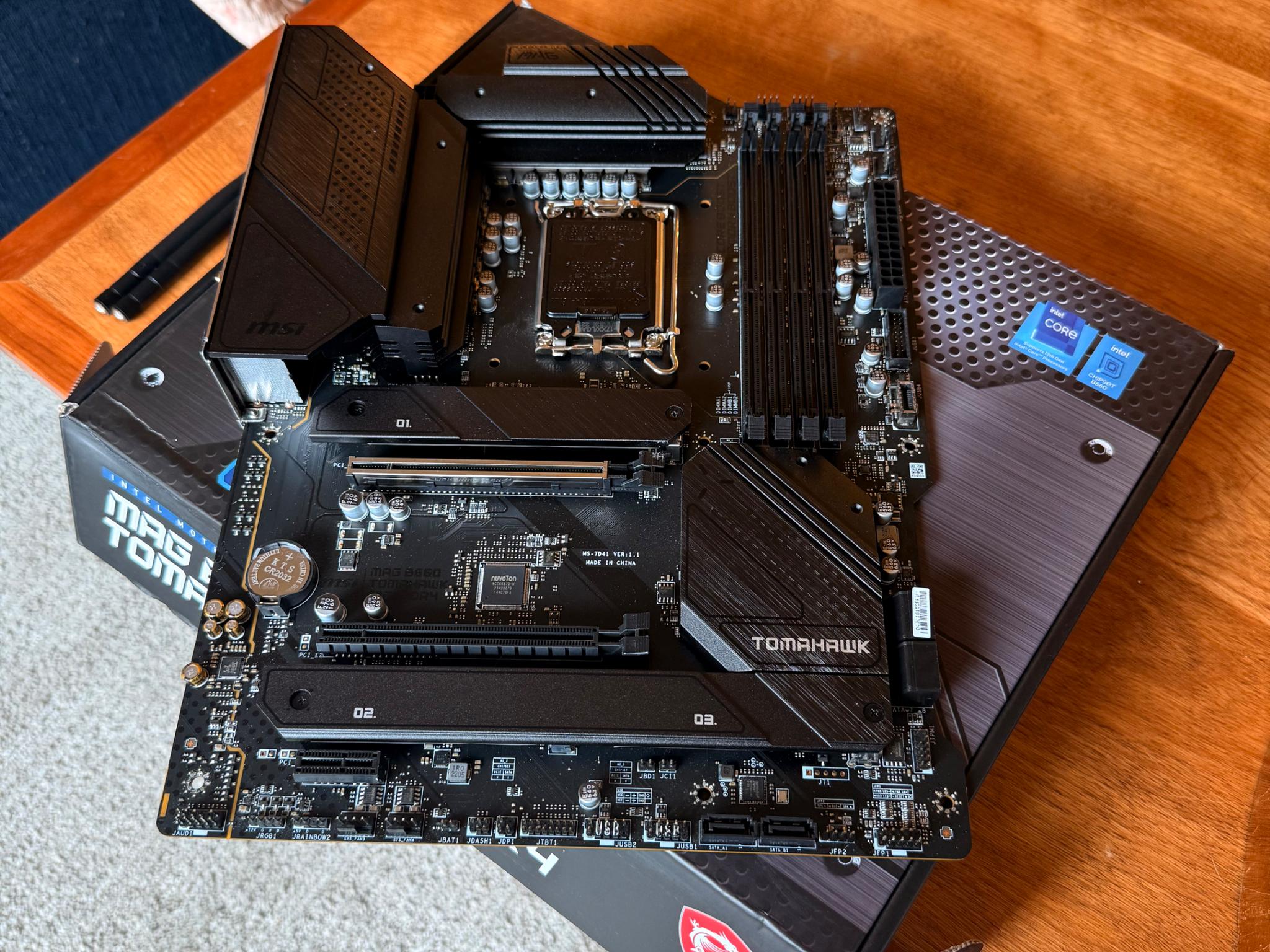 Great Condition ATX MSI MAG B660 LGA 1700 DDR4 Motherboard