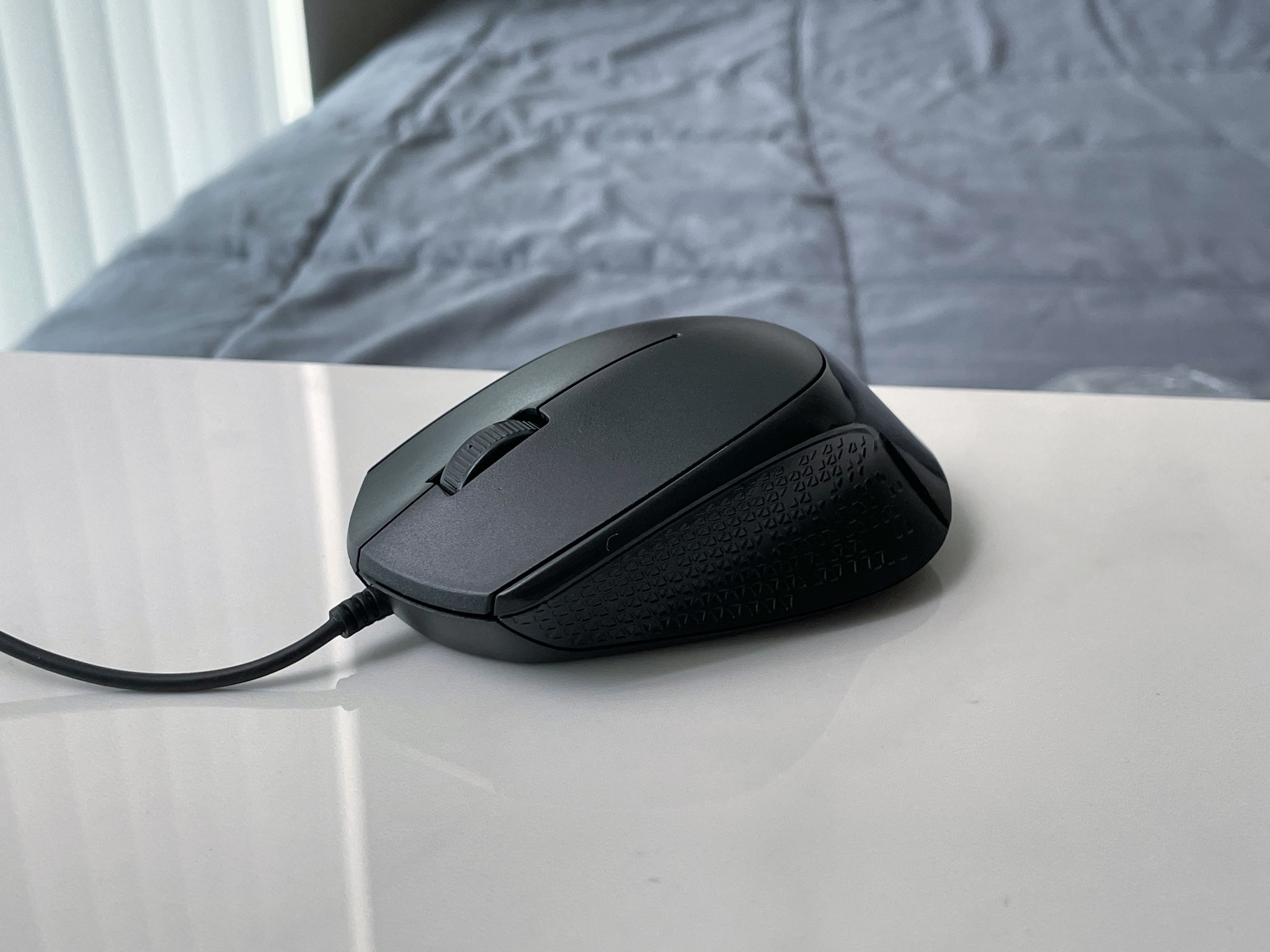 iMicro Wired USB Optimical Mouse - Black
