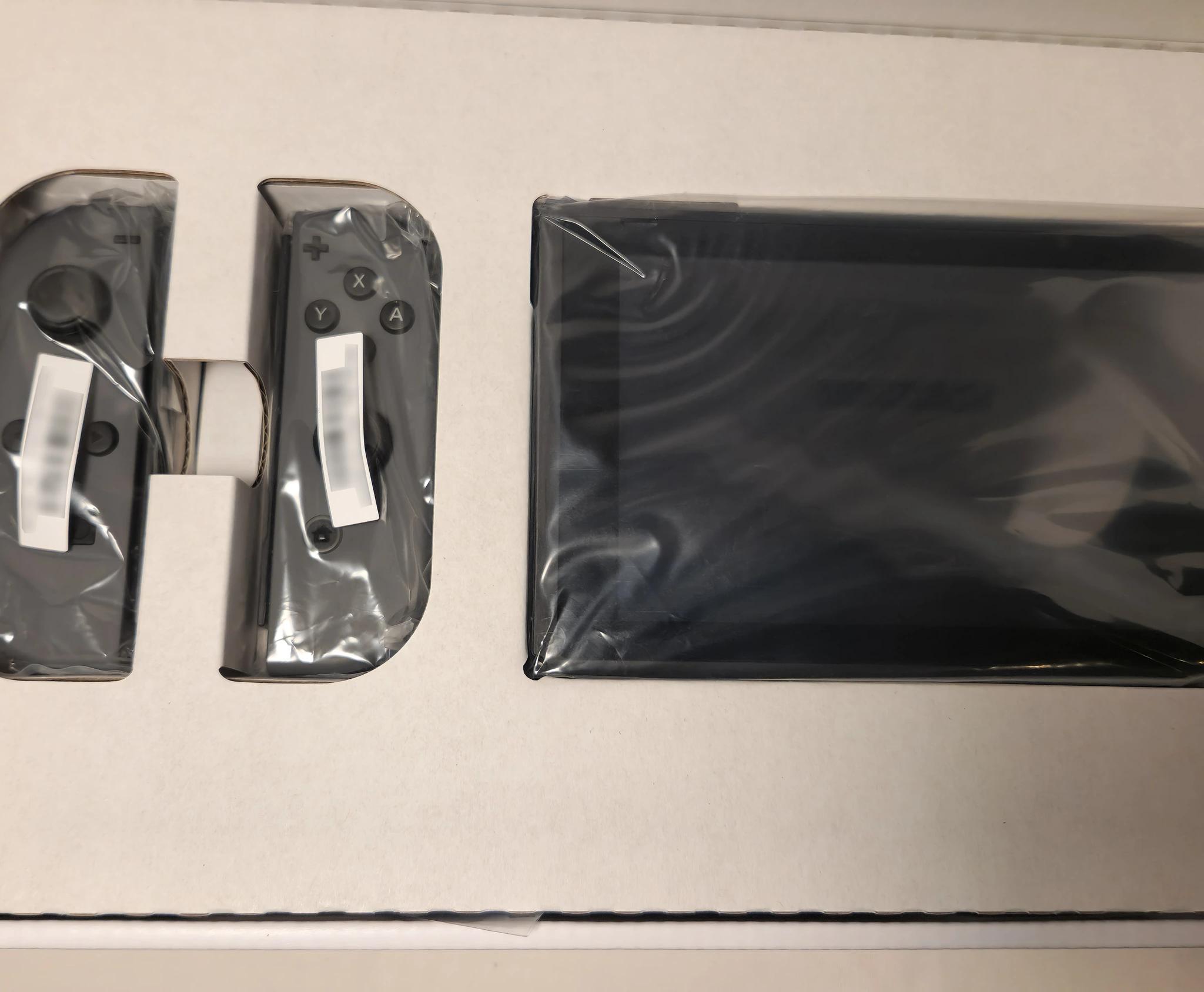Nintendo Switch Black/Grey Used but Like New With Carrying Case