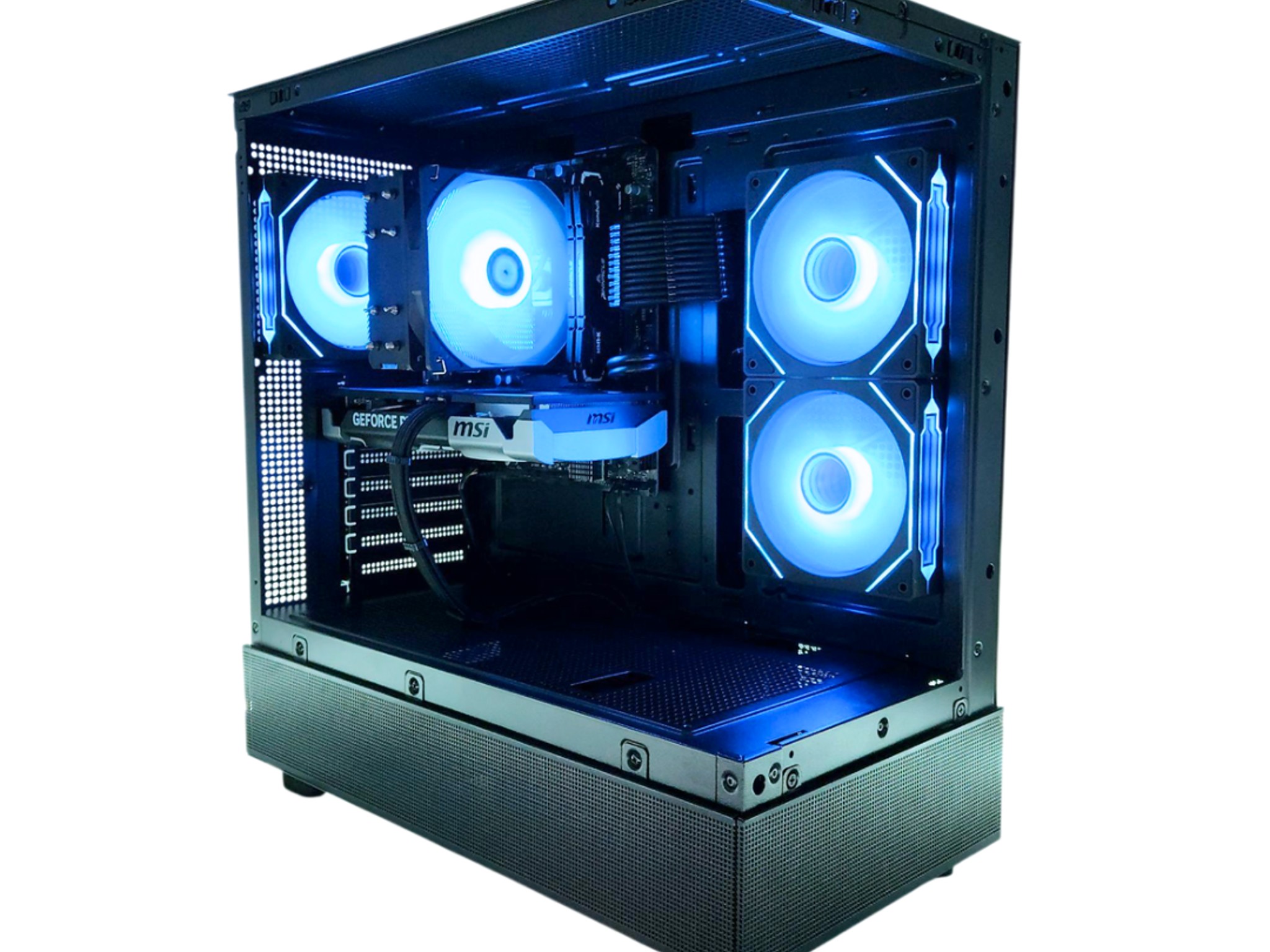 🗡Longsword🛡: RTX 5060 TI | Ryzen 5800 XT | 32GB DDR4 RAM | 1TB SSD | 4 RGB Fans | Black Gaming PC
