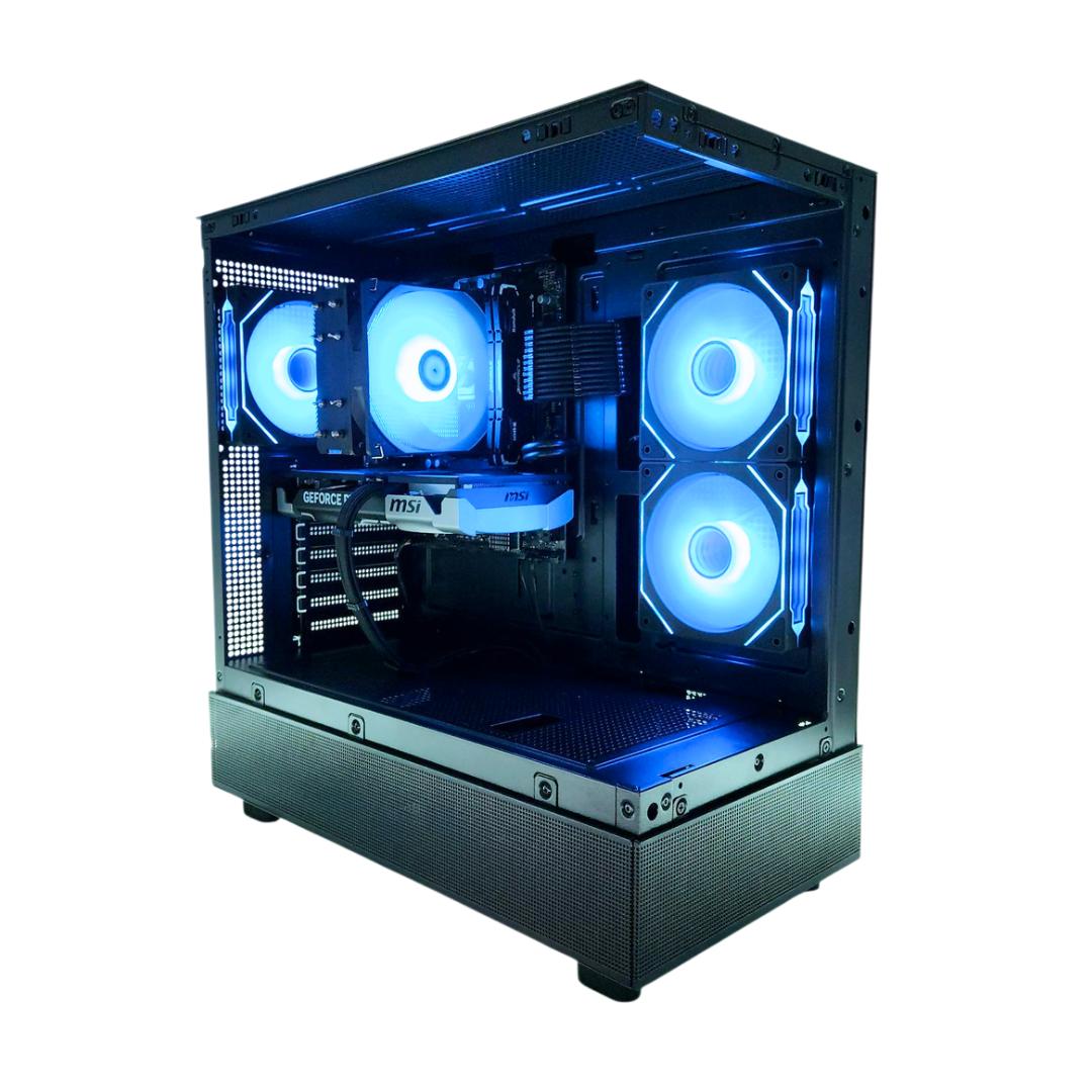 🗡Longsword🛡: RTX 5060 TI | Ryzen 5800 XT | 32GB DDR4 RAM | 1TB SSD | 4 RGB Fans | Black Gaming PC
