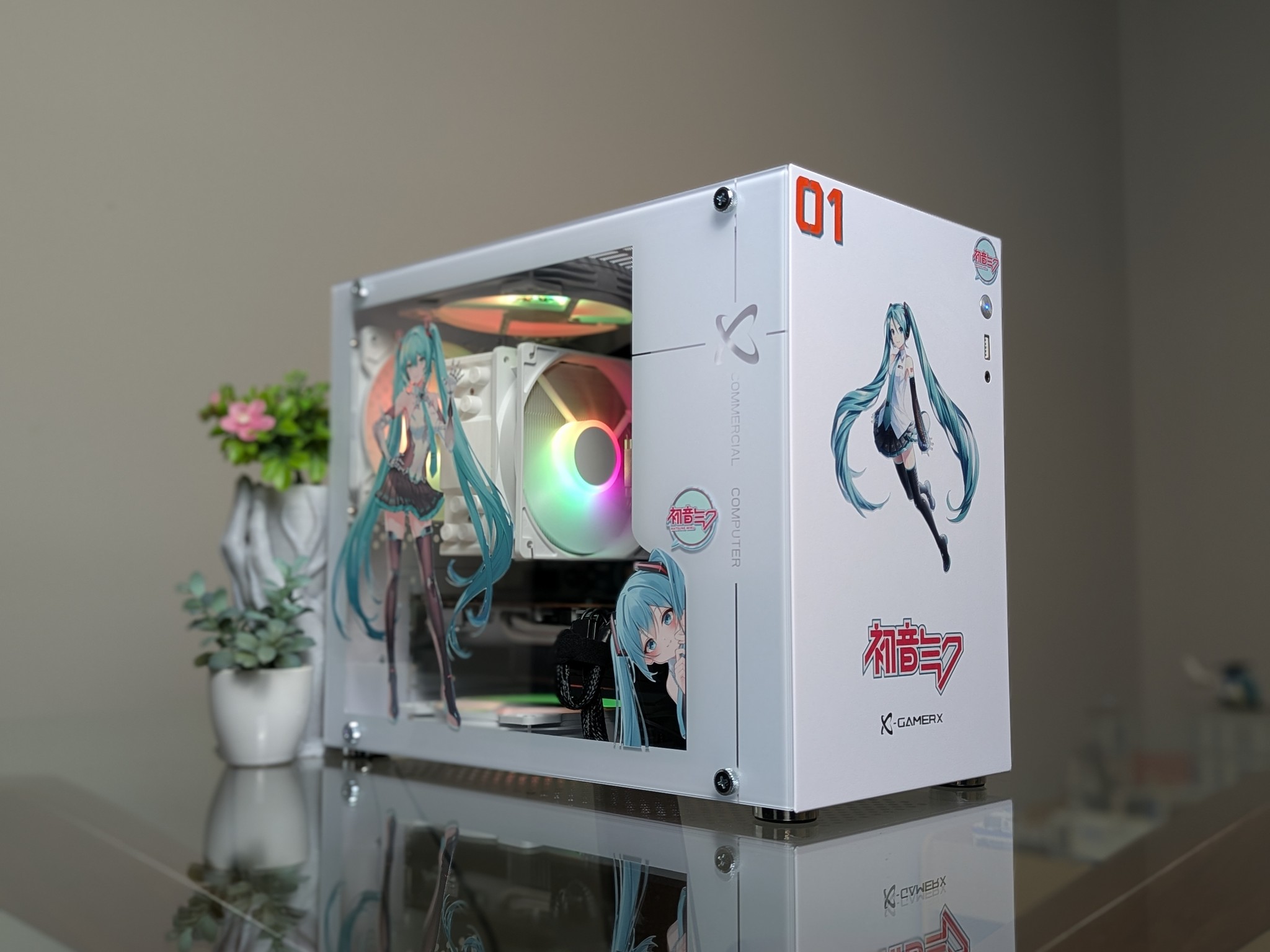 The Hatsune Miku 1080p High Settings Portable Gaming PC | Ryzen 5 | RX 5700XT