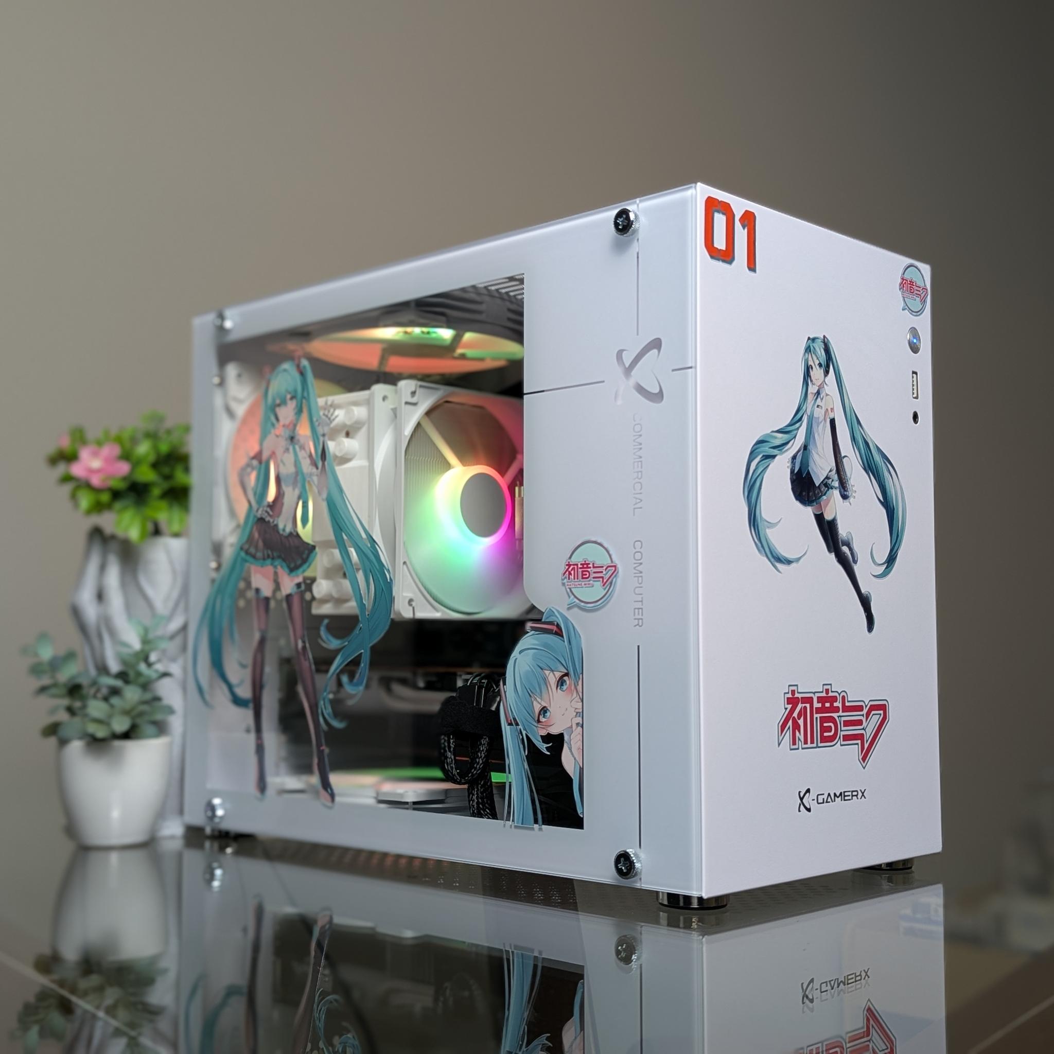 The Hatsune Miku 1080p High Settings Portable Gaming PC | Ryzen 5 | RX 5700XT