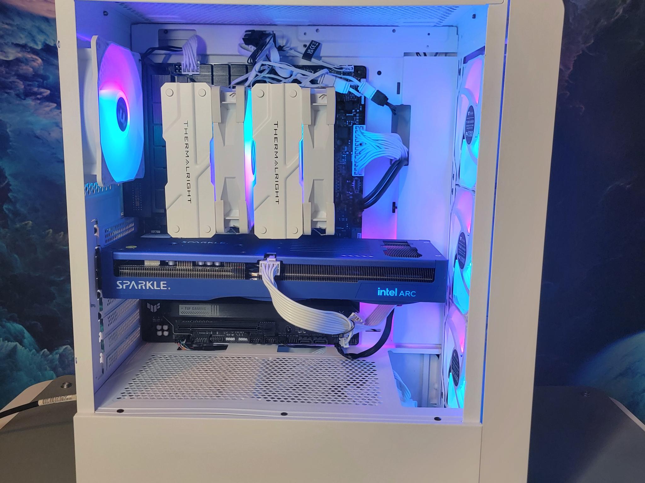 Sparkle Intel Arc B580 12gb + Intel i9 12900f PC Build #49