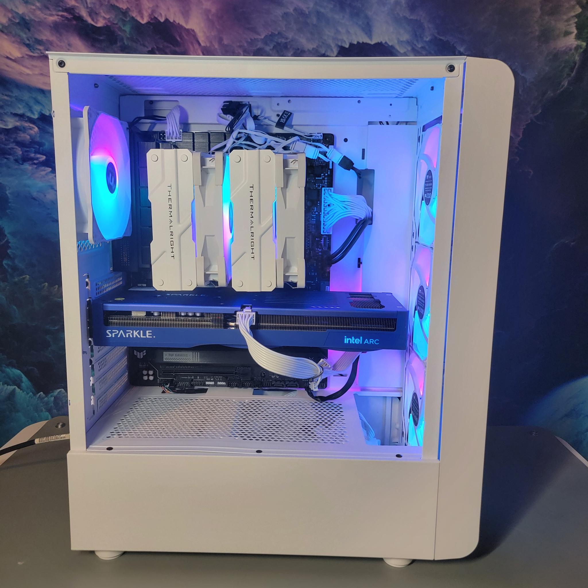 Sparkle Intel Arc B580 12gb + Intel i9 12900f PC Build #49