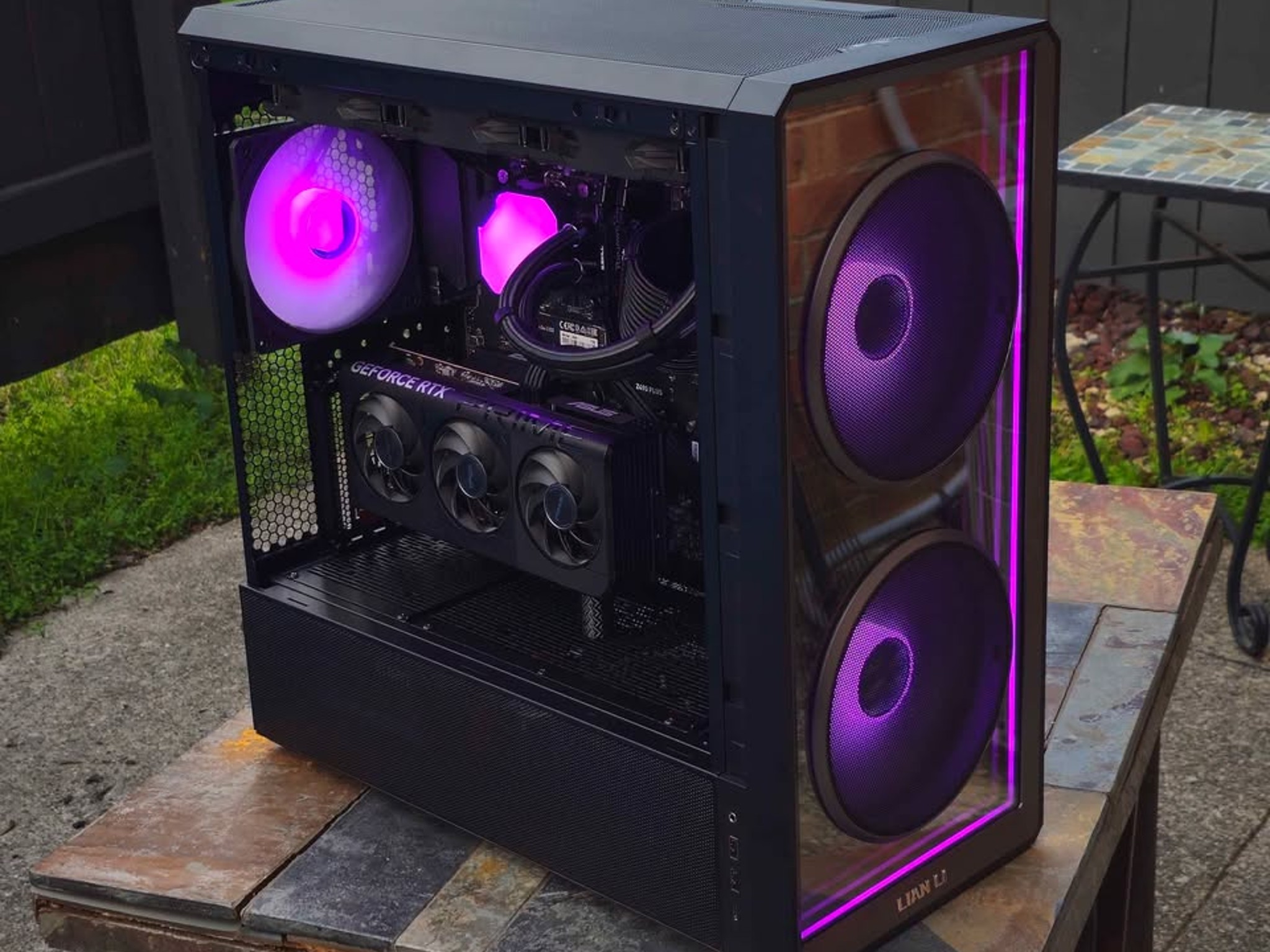 🪐Blackout Gaming PC • Nvidia 5060 • Intel i7 • 32GB RAM • 1TB SSD • WiFi • Plug n' Play