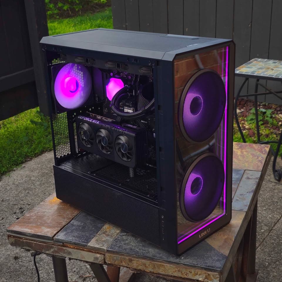 🪐Blackout Gaming PC • Nvidia 5060 • Intel i7 • 32GB RAM • 1TB SSD • WiFi • Plug n' Play