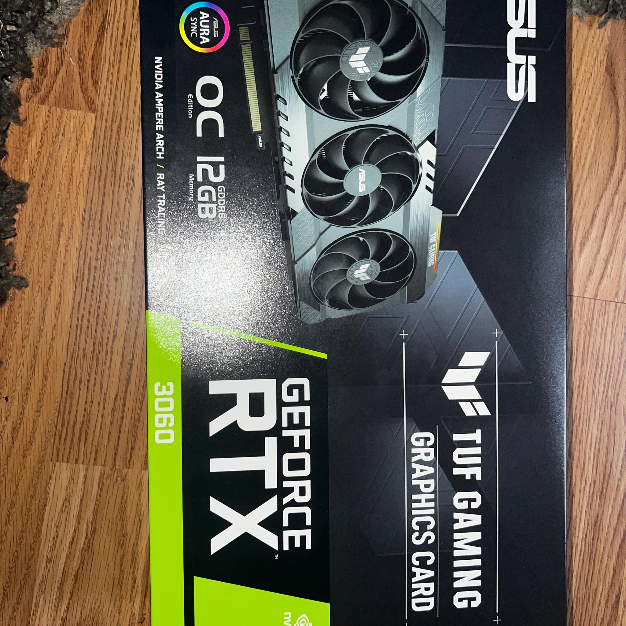 3060 Asus TUF Gaming NVIDIA GeForce RTX V2 OC Edition Graphics Card 12GB VRAM