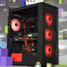 ⚫🔴| RX 570 4GB | INTEL i5 6500 | 16GB DDR4 RAM | 512GB NVME SSD | Crimson Night |