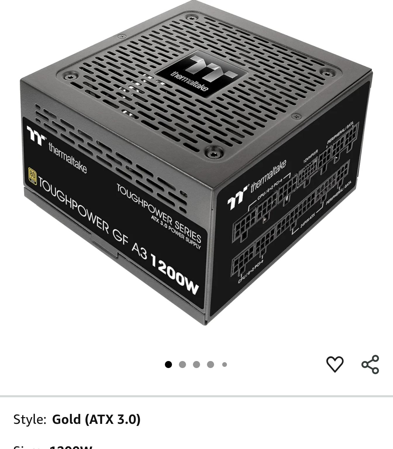 Thermaltake Toughpower GF3 1200W