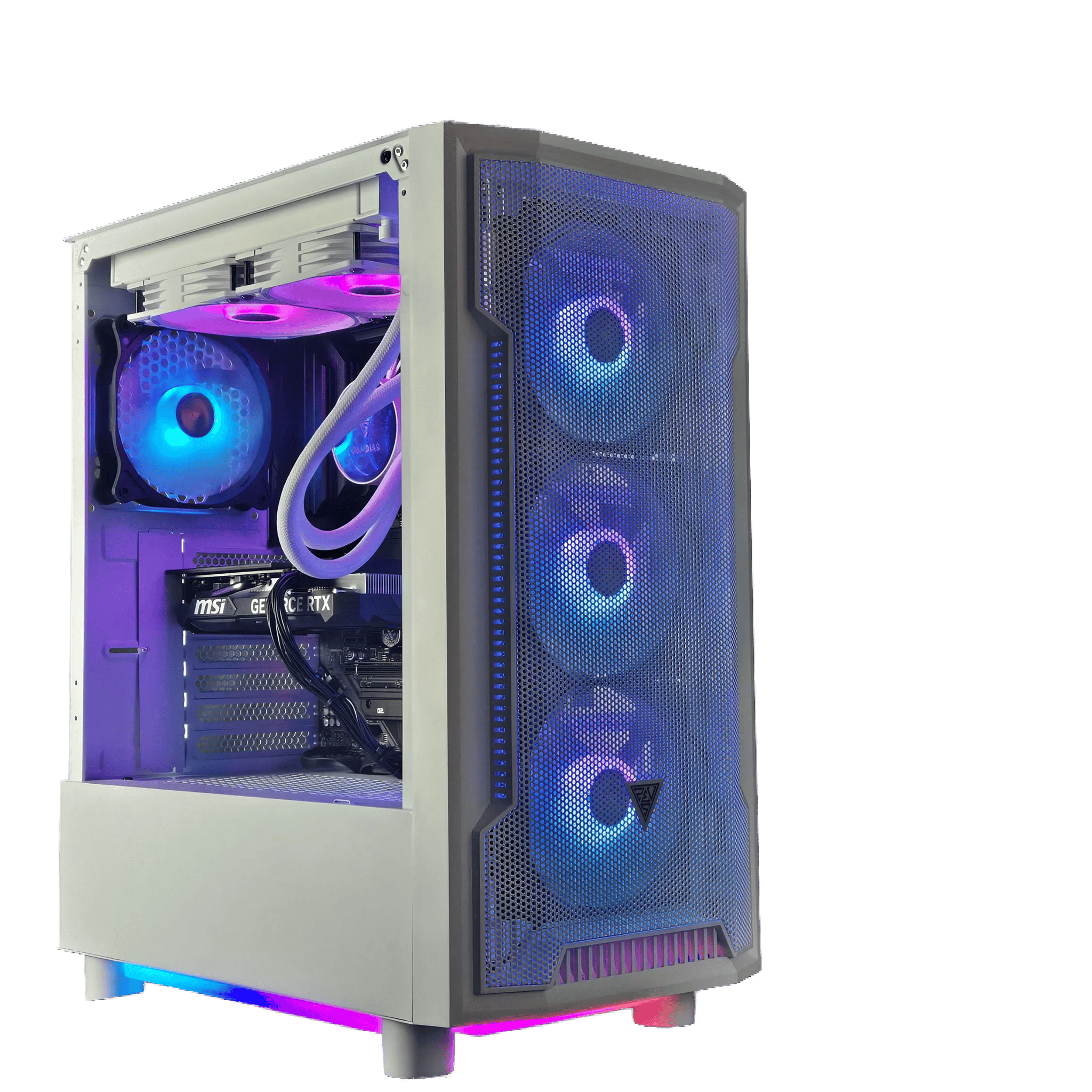 Clutch Computer Valyrian Pro Gaming PC w/Ryzen 5 5600x/RTX 4060 Ti 8gb/240MM Liquid Cooled/1TB SSD