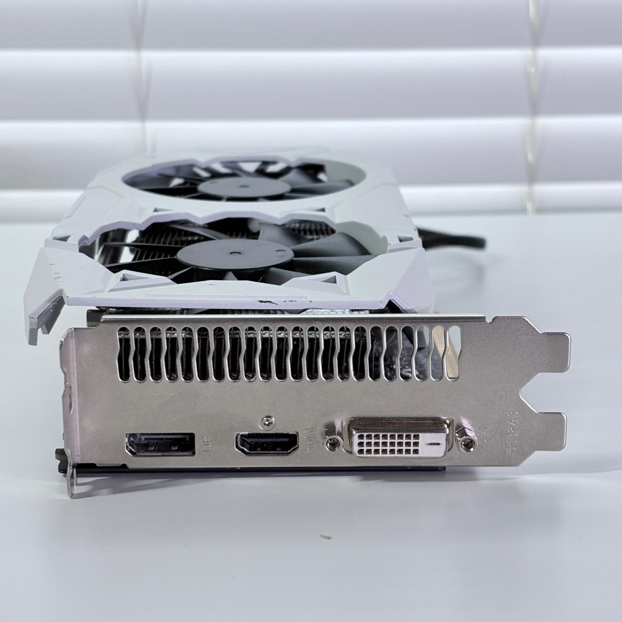 PRICE DROP! White Out PowerColor Rx 590 8gb Red Dragon Modded