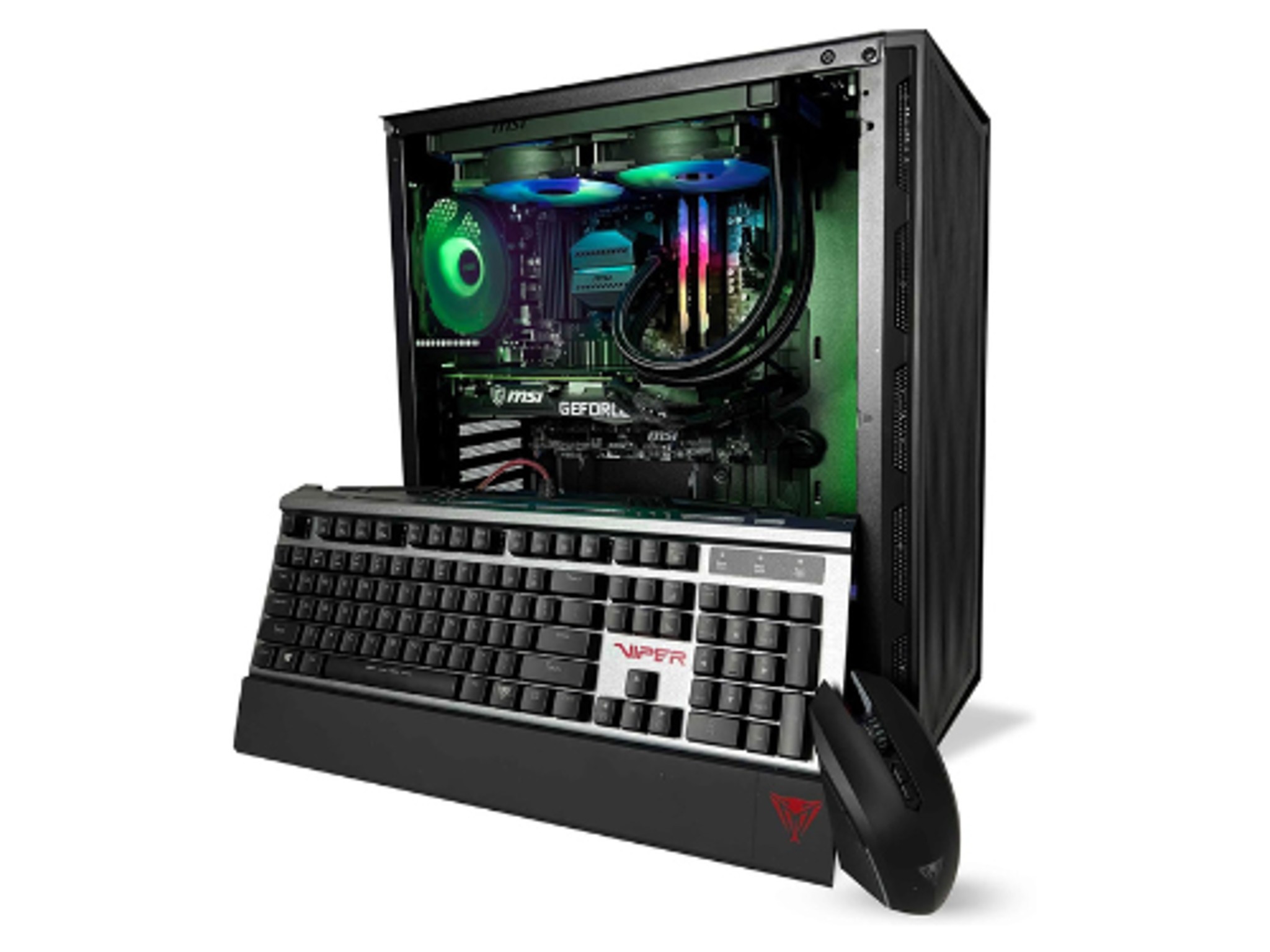 NSX Falcon Ryzen 5 5600X, RTX 4060 Ti, 16GB DDR4 3600 RGB, 1TB SSD NVME, Win 11, WiFi, BT, VR Ready