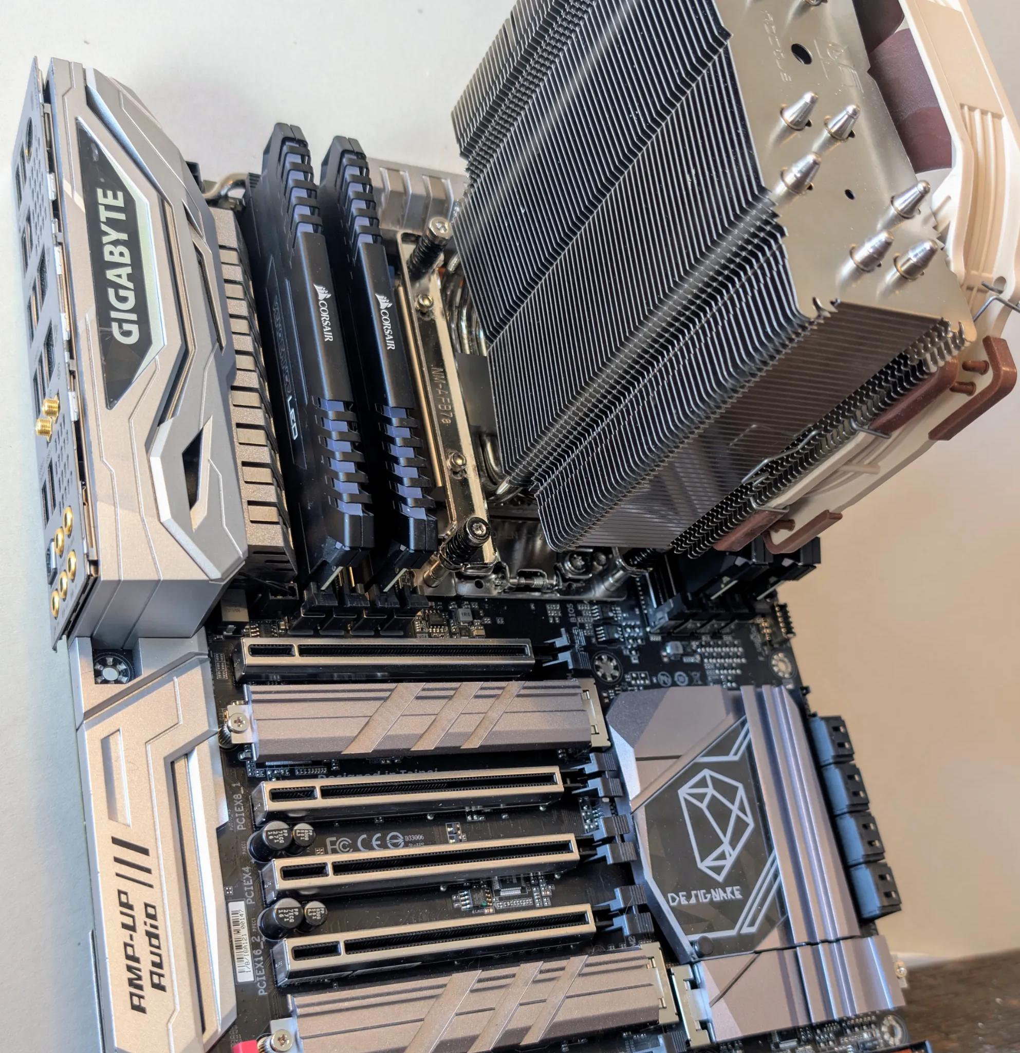 ⭐Bundle⭐Gigabyte X399 Designare Threadripper 1950X 64GB RAM