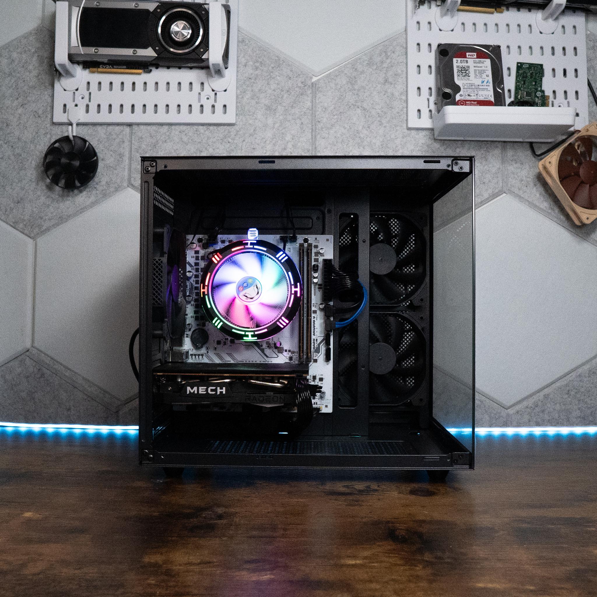🍬🍬 BUDGET - Fortnite Ready GAMING PC | MSI 6500 XT OC | RYZEN 5 1500X | 16GB DDR4 RAM | 1.25TB |