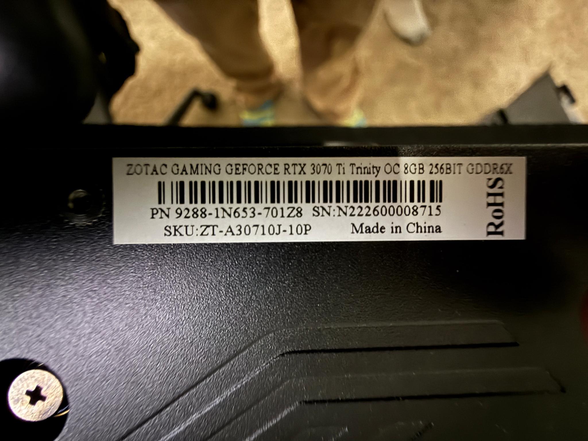 Zotac 3070ti