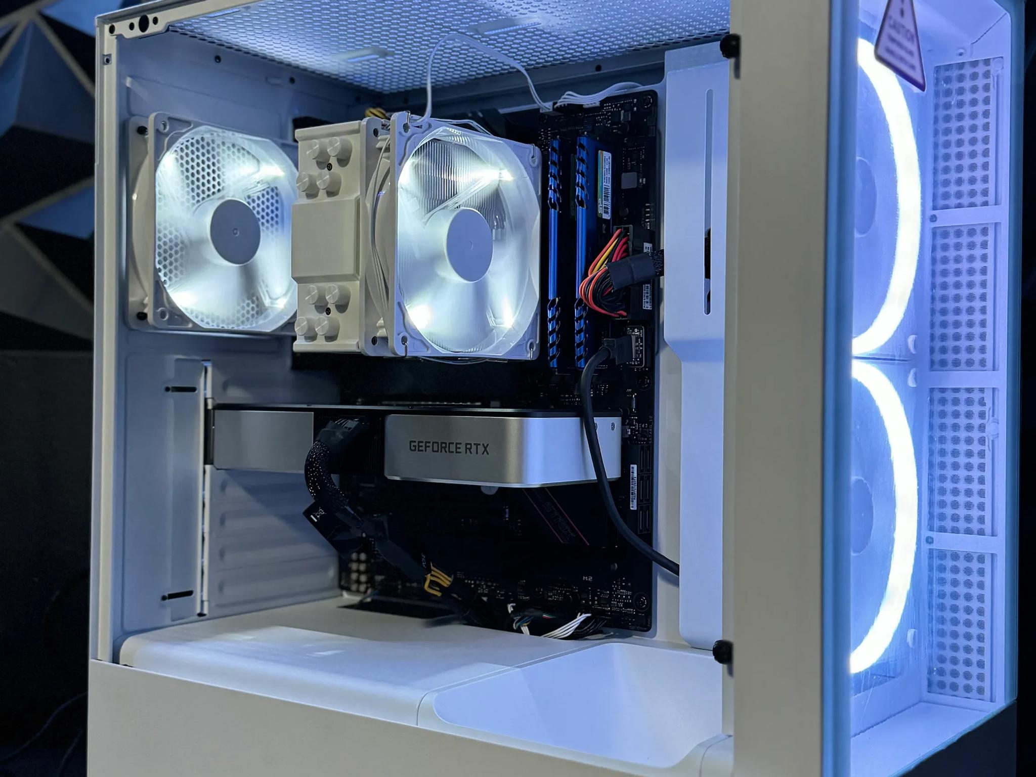 ❄️Blue Ice Build❄️  Ryzen 7 5700x | RTX 3060ti 🧊