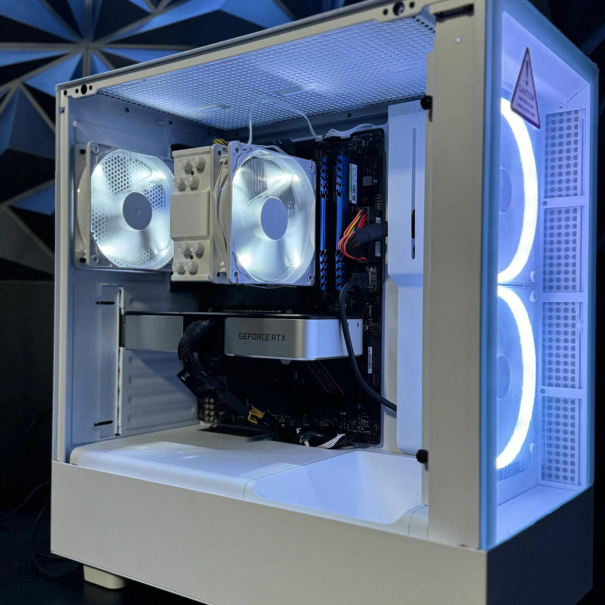 ❄️Blue Ice Build❄️  Ryzen 7 5700x | RTX 3060ti 🧊