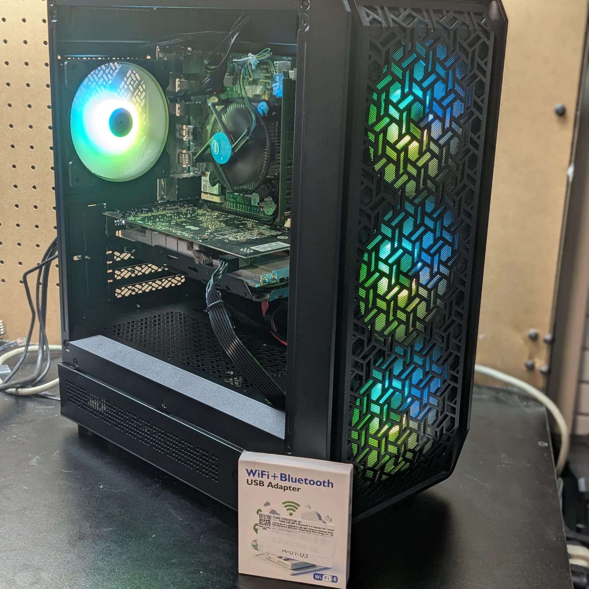 100 FPS Fortnite | 180 Day Warranty | i5-4590 , 16GB RAM, 480GB SSD, RX 470 8GB, RGB, Wifi, Win10