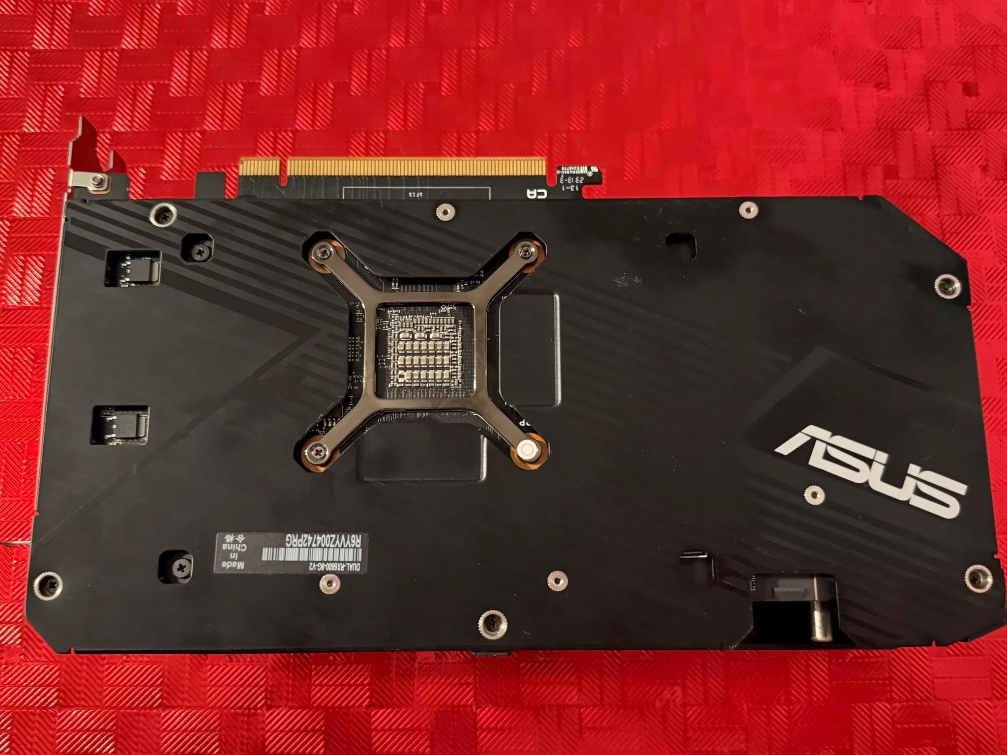 ASUS Dual Radeon™ RX 6600 8GB GDDR6 - Lightly Used