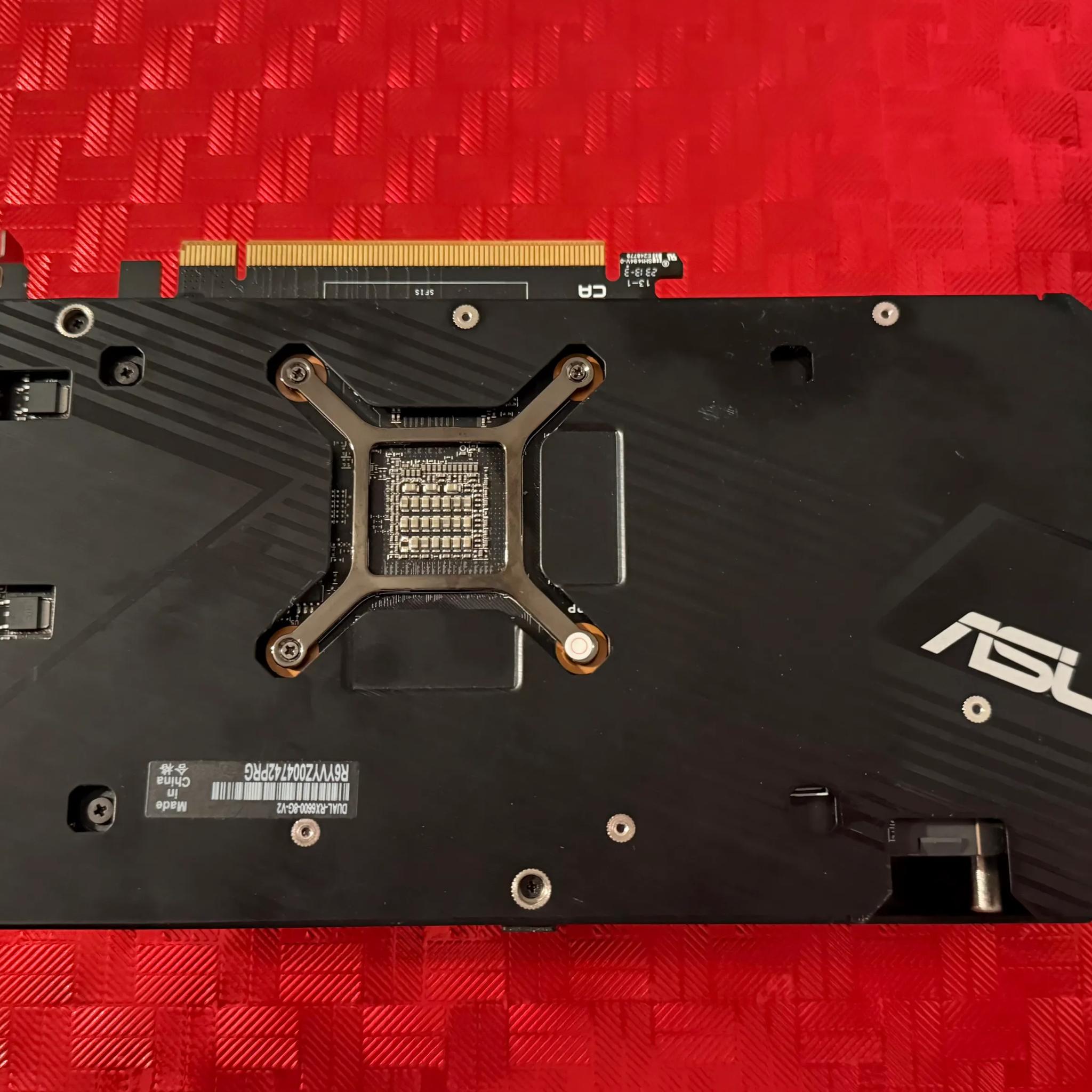 ASUS Dual Radeon™ RX 6600 8GB GDDR6 - Lightly Used
