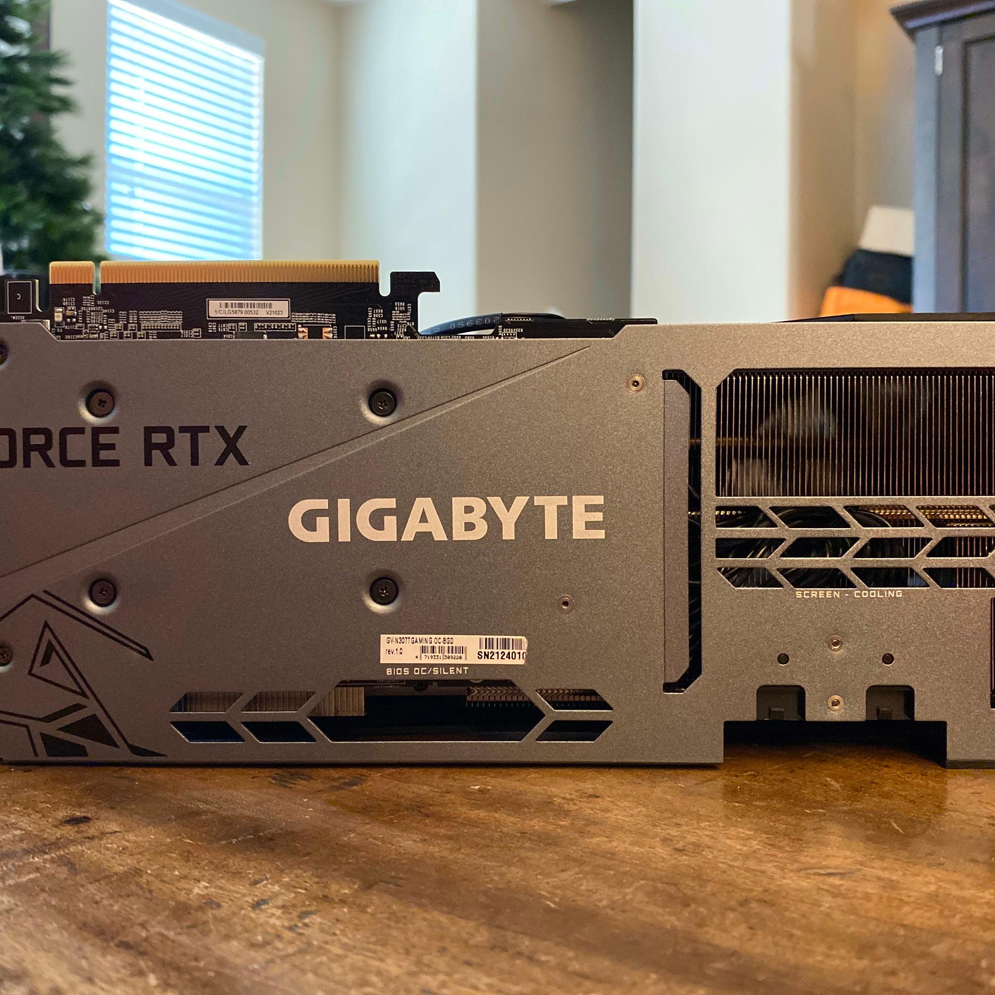 Gigabyte RTX 3070 Ti Gaming OC, 8GB GDDR6 Triple Fan