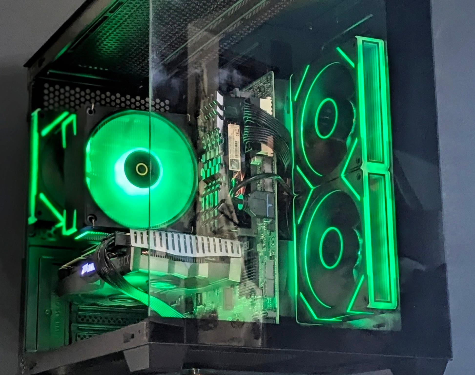 Customized 1080p-1440p Gaming PC⚫RTX 2070 Super⚫I7-8700K⚫512GB M.2 NVME⚫Wi-Fi⚫ Windows 11