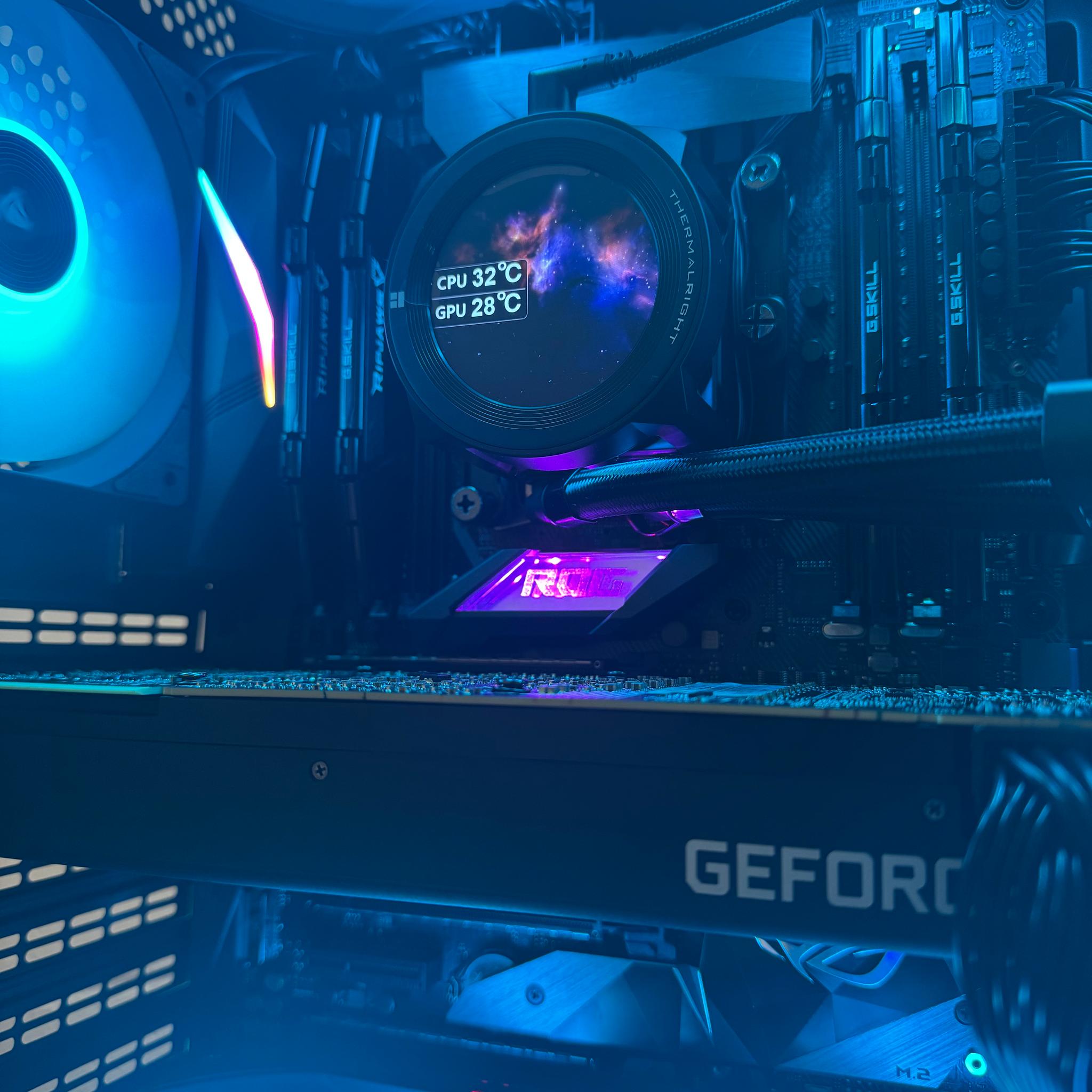 1440p Panoramic Gaming PC | RTX 2080 Ti 11GB | i7 8-Core | 32GB RAM | 2TB SSD | LCD Screen
